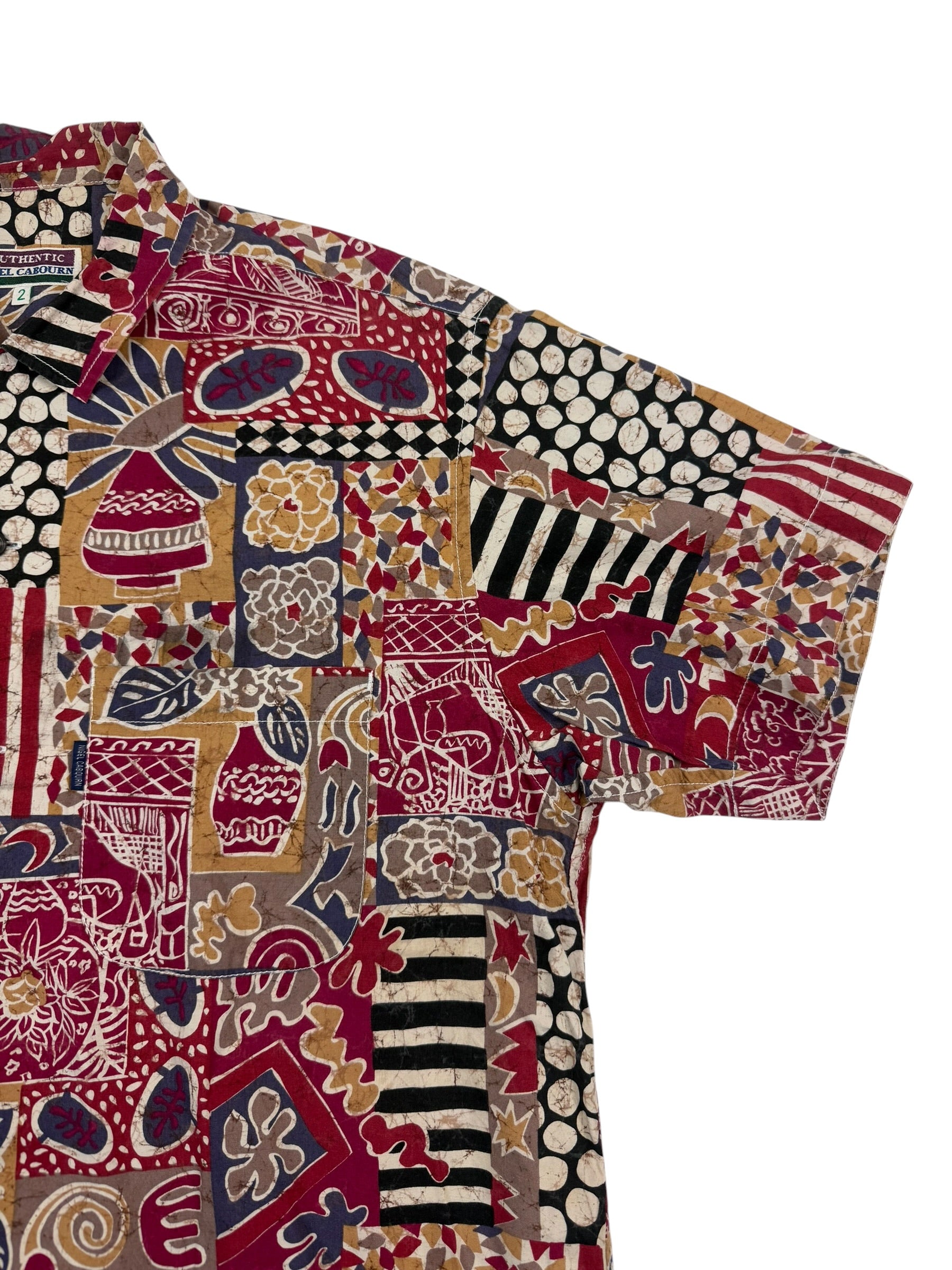 Nigel Cabourn 1990s Crazy Pattern Shirt