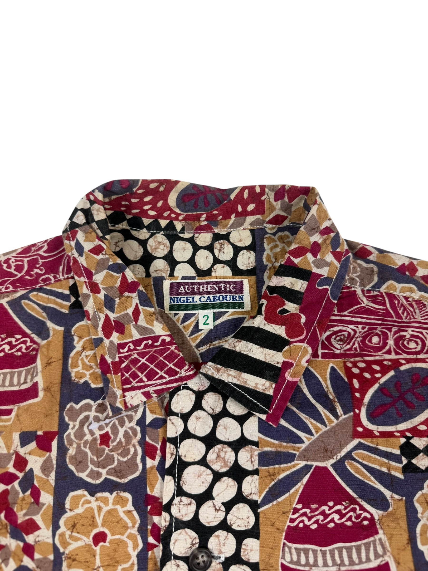 Nigel Cabourn 1990s Crazy Pattern Shirt