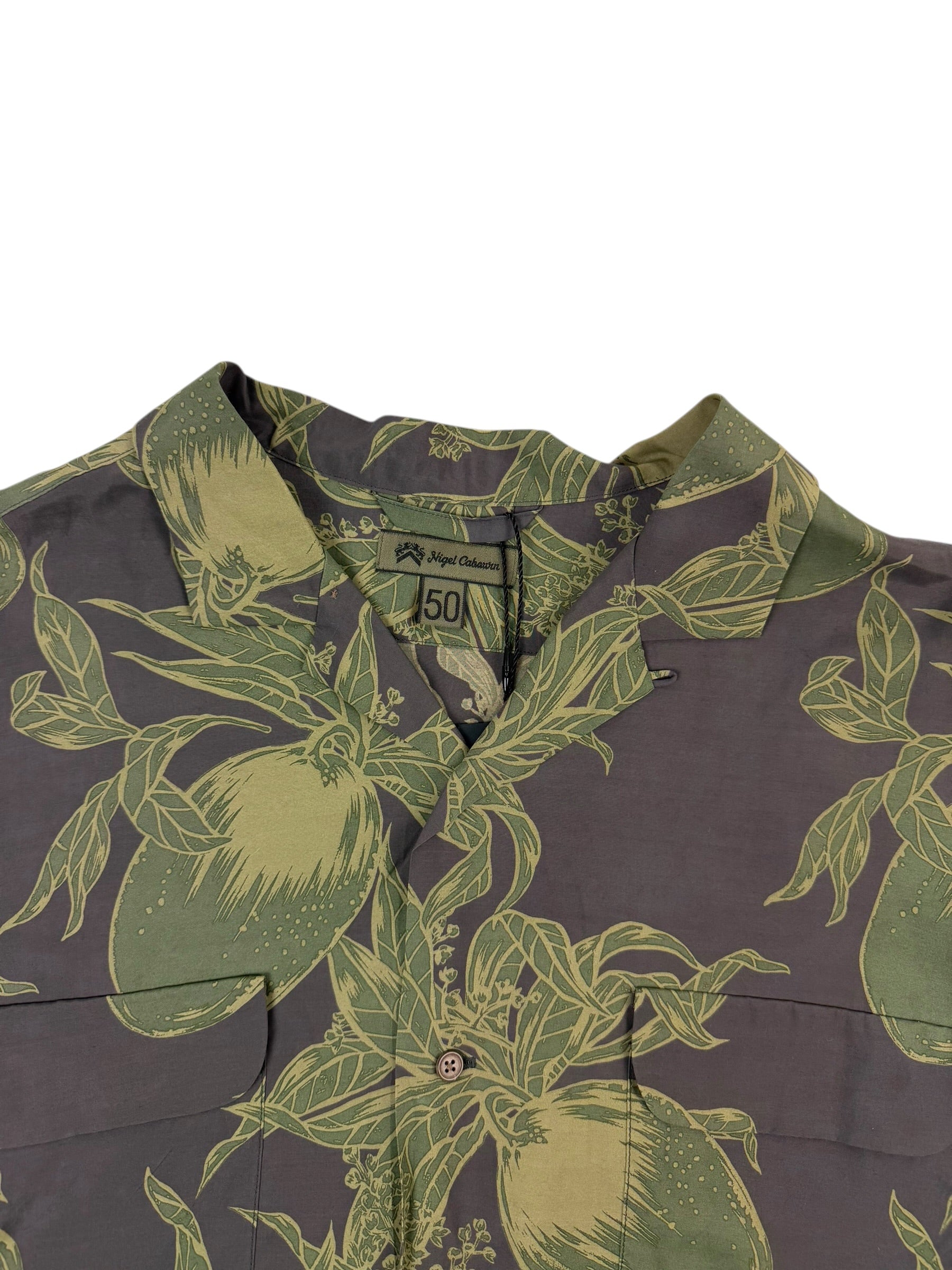 Nigel Cabourn Mainline Bihar Mango Print Shirt