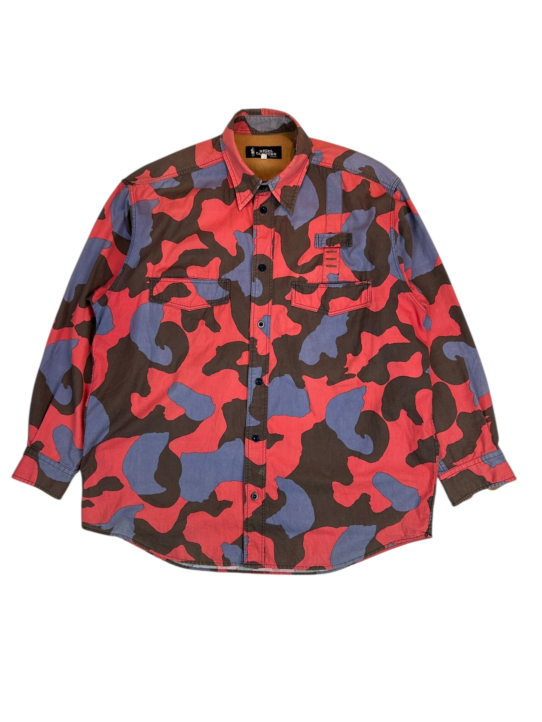 Nigel Cabourn 80s Crazy Camo Shirt