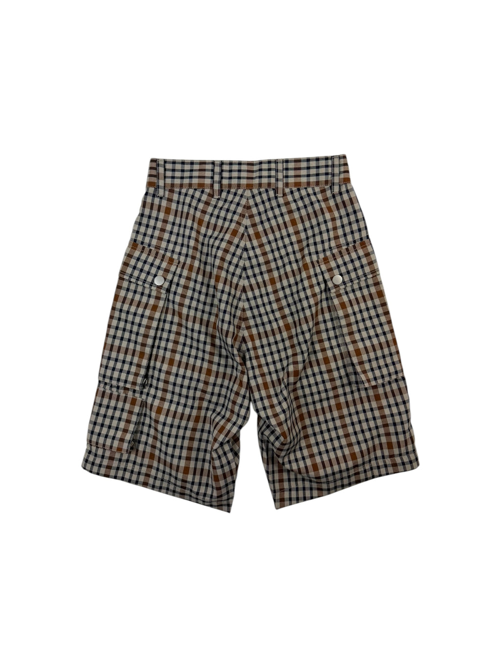 Nigel Cabourn Stone Check-4 Tool Shorts