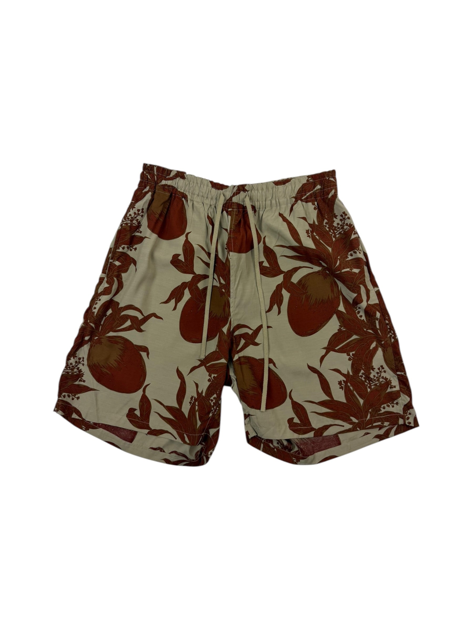 Nigel Cabourn Mainline Bihar Mango Beige Utility Shorts