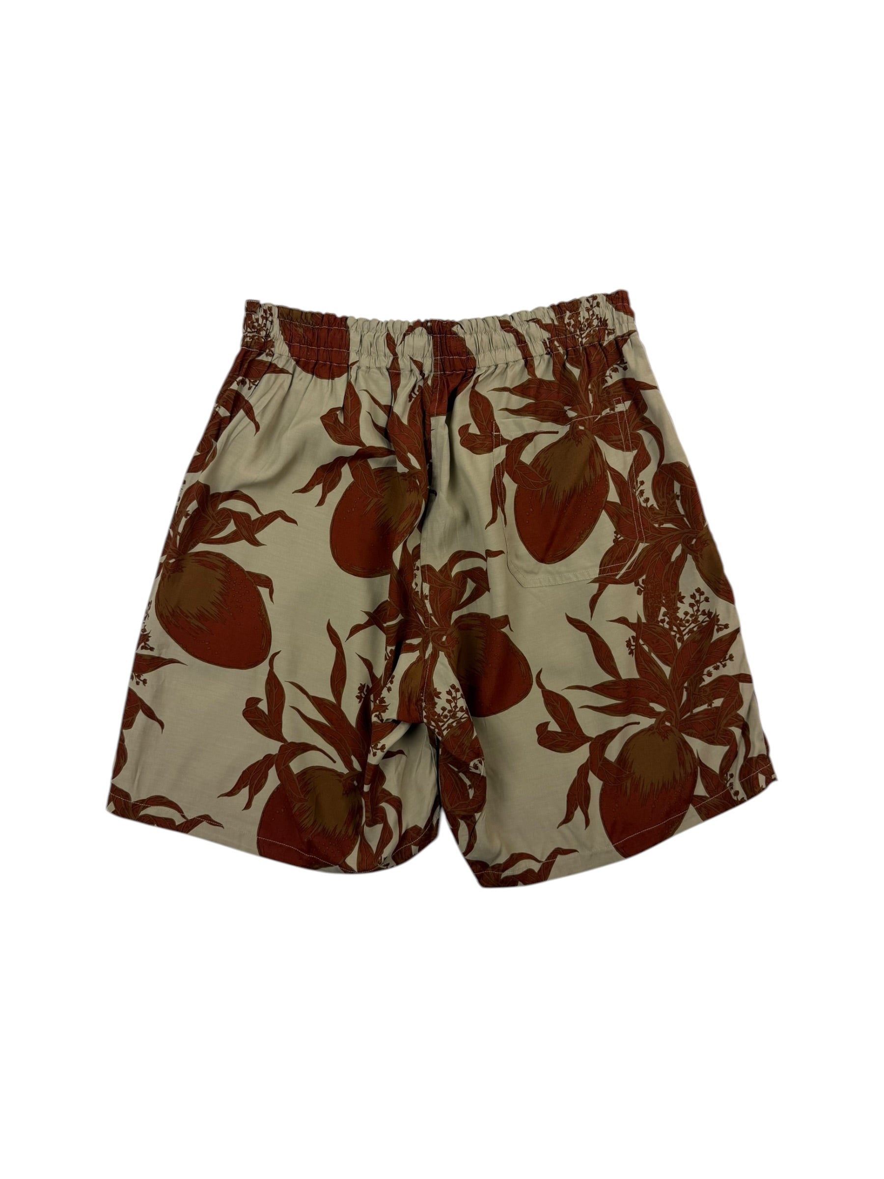 Nigel Cabourn Mainline Bihar Mango Beige Utility Shorts