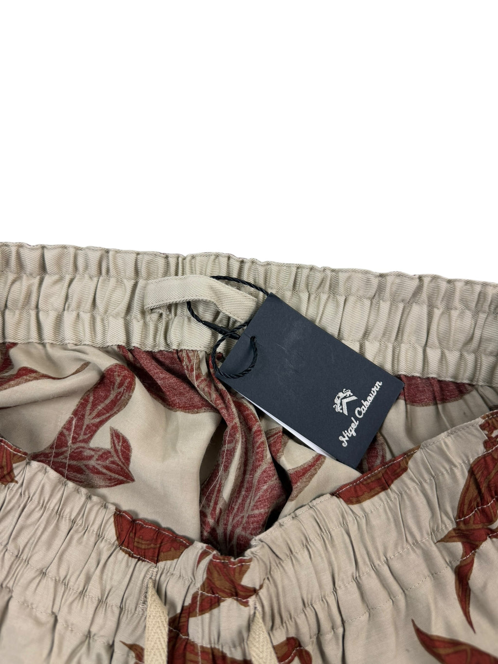 Nigel Cabourn Mainline Bihar Mango Beige Utility Shorts