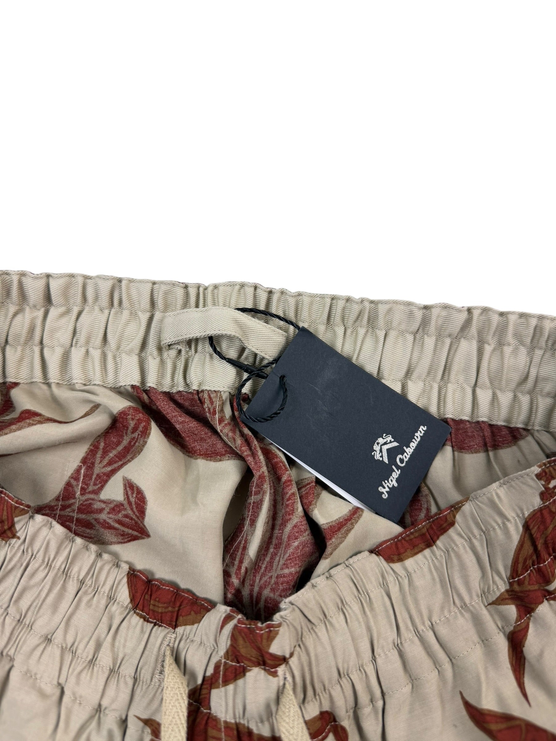 Nigel Cabourn Mainline Bihar Mango Beige Utility Shorts