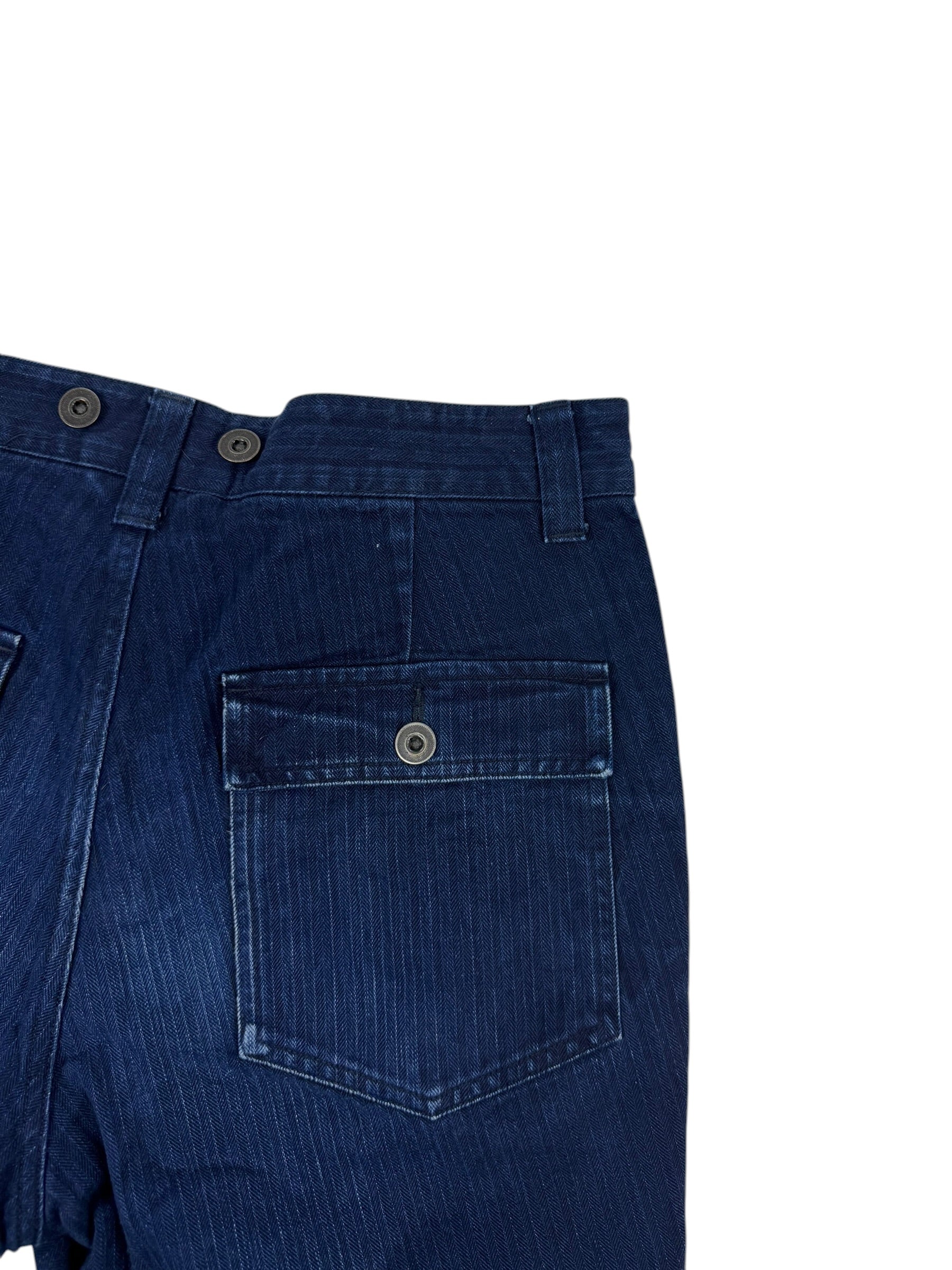 Nigel Cabourn Mainline Indigo Shorts