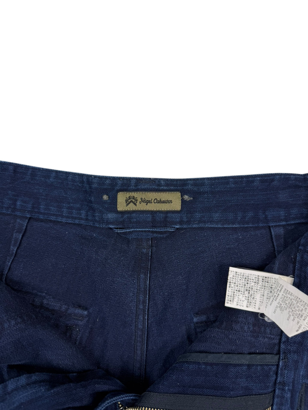 Nigel Cabourn Mainline Indigo Shorts