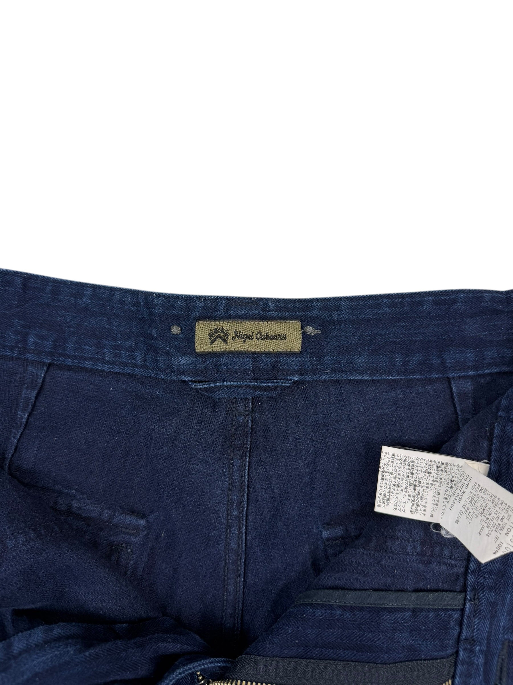 Nigel Cabourn Mainline Indigo Shorts