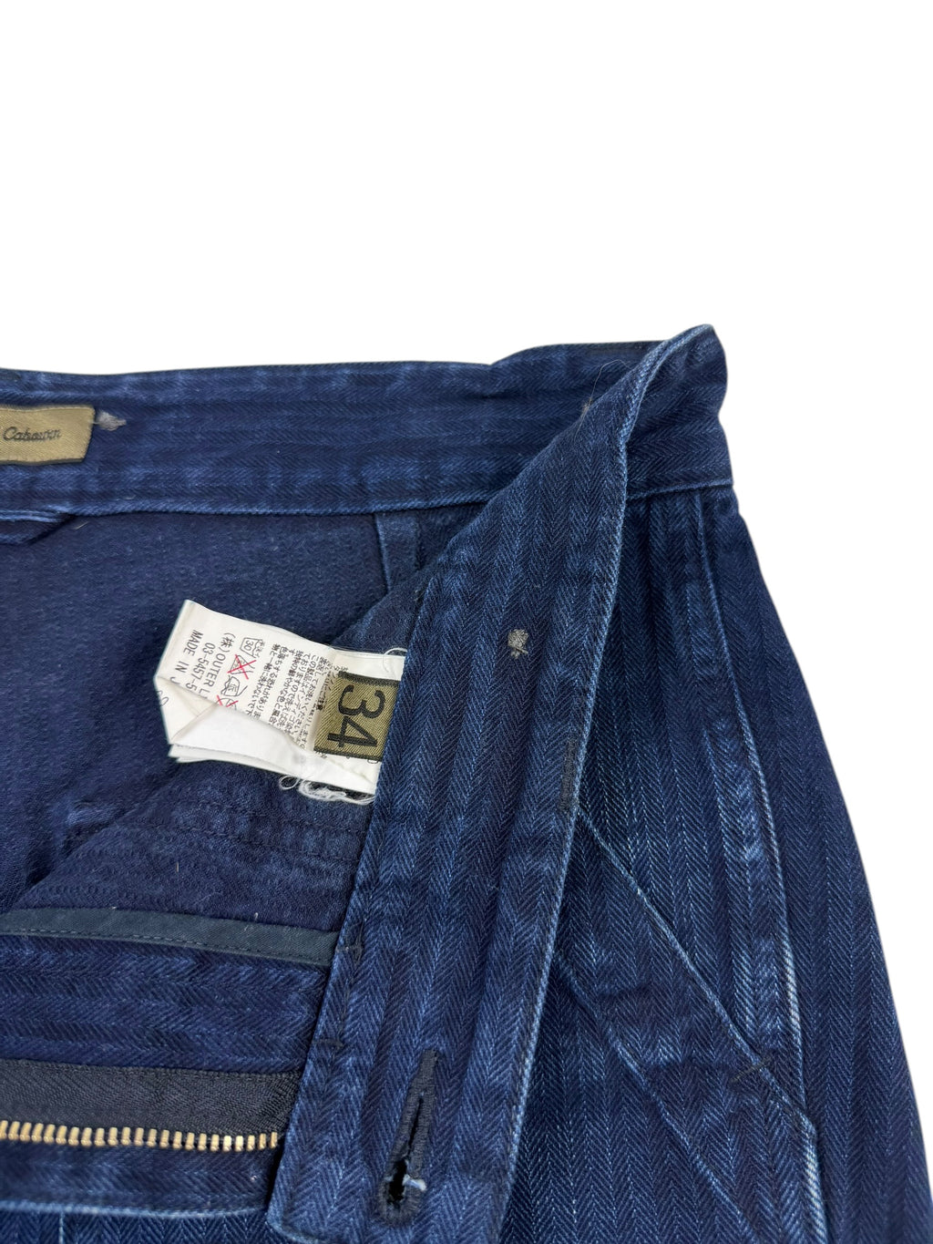 Nigel Cabourn Mainline Indigo Shorts
