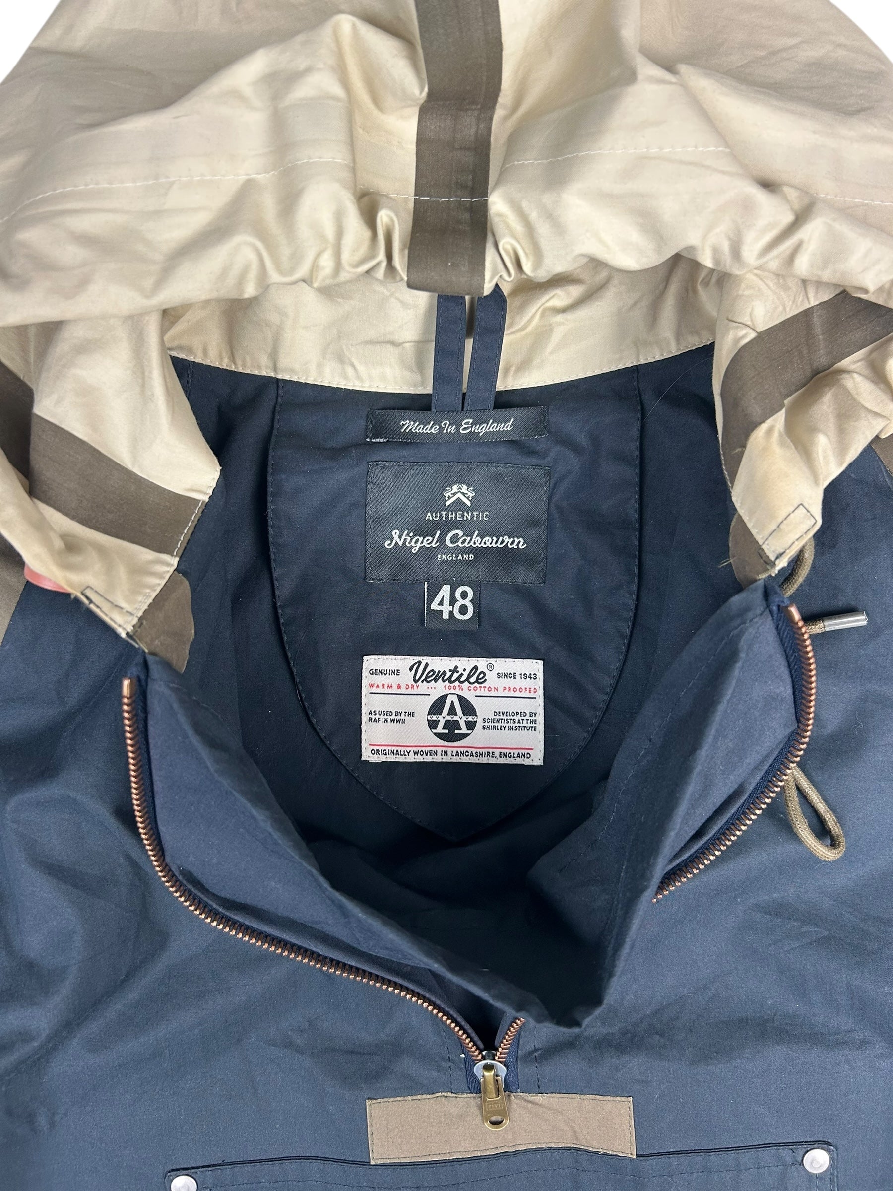 Nigel Cabourn Ventile Taped Aircraft Smock