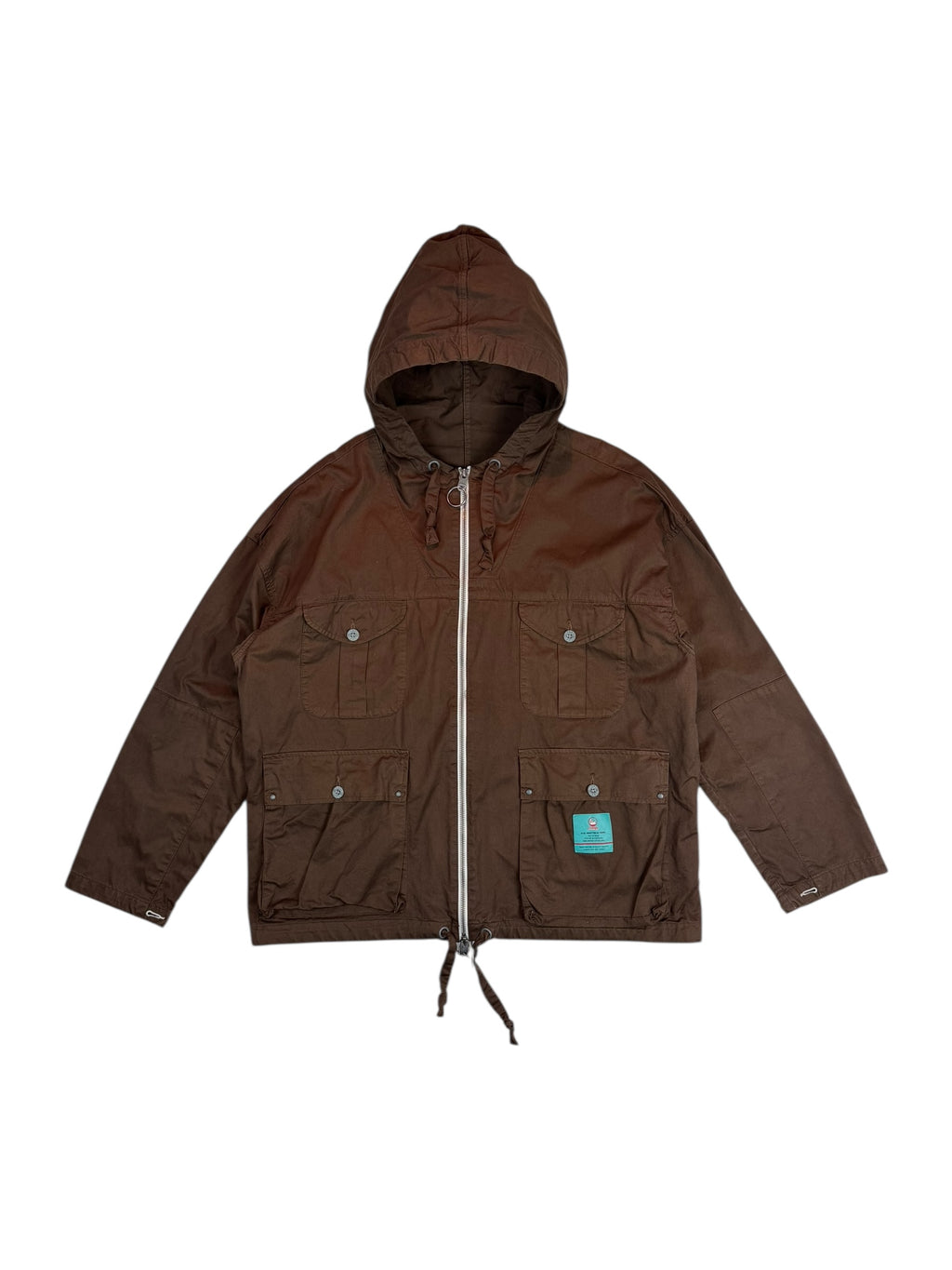 Nigel Cabourn Lybro British Army Zip Mountain Smock