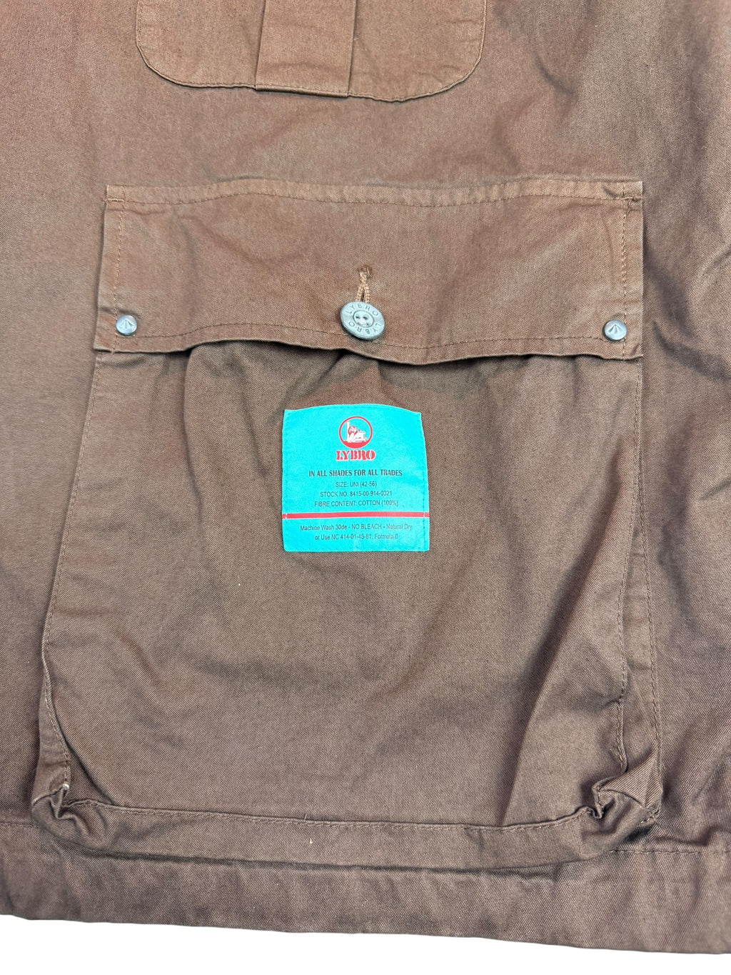 Nigel Cabourn Lybro British Army Zip Mountain Smock