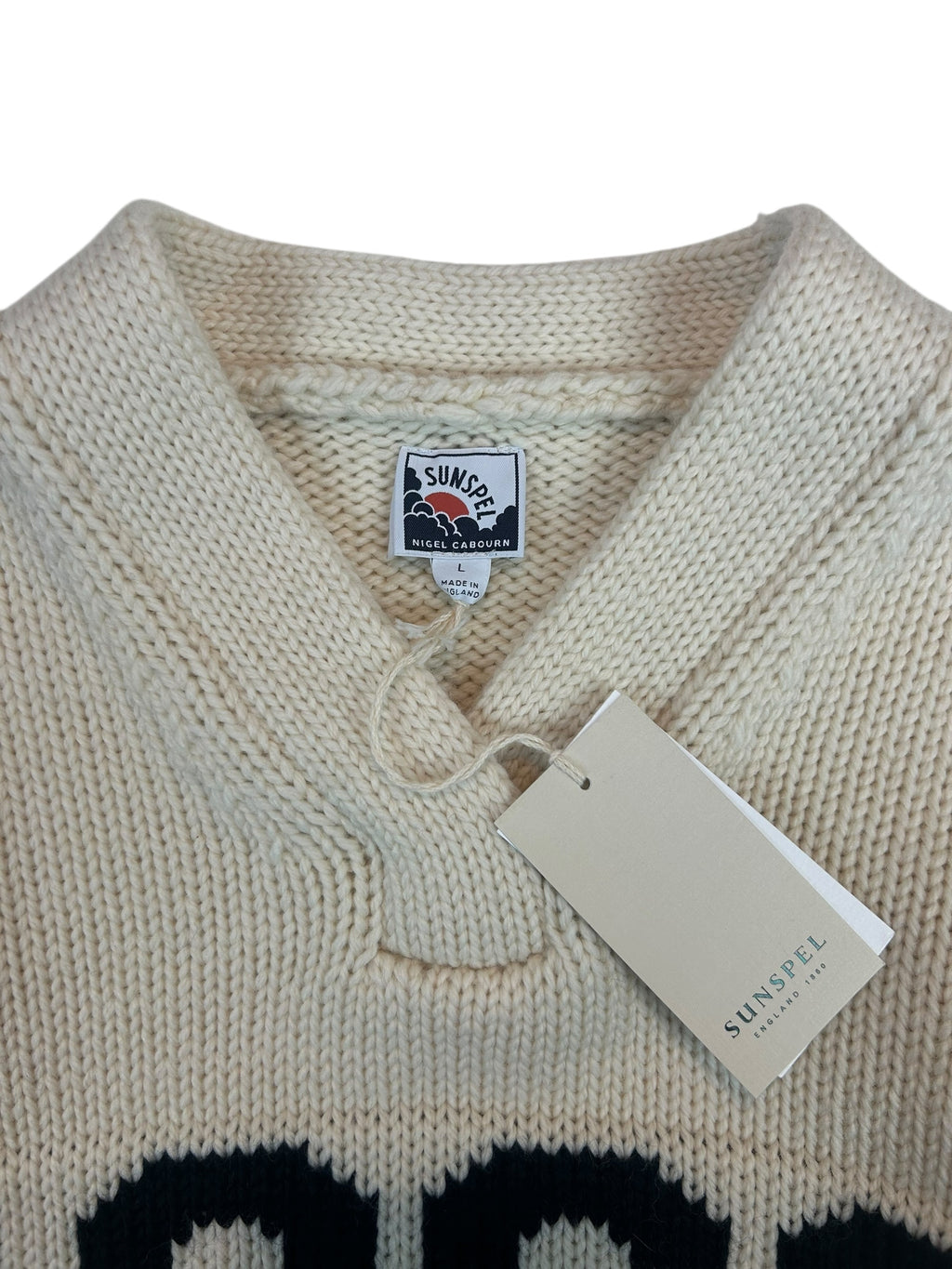 Nigel Cabourn Sunspel 1860 V-Neck Knit