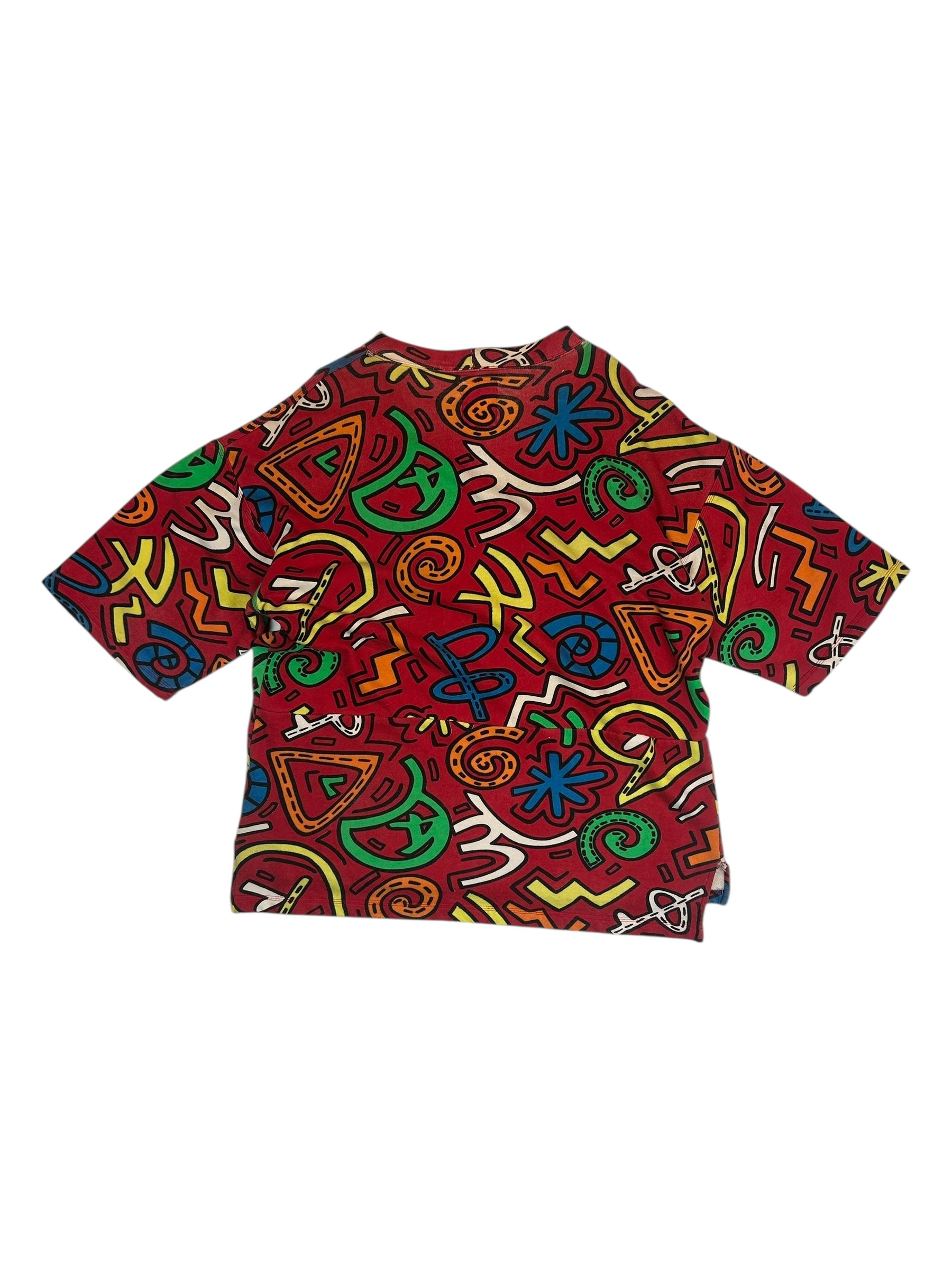 Nigel Cabourn 80s Cricket 'Crazy Print' Sweater