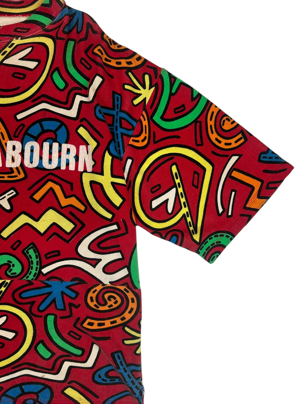 Nigel Cabourn 80s Cricket 'Crazy Print' Sweater