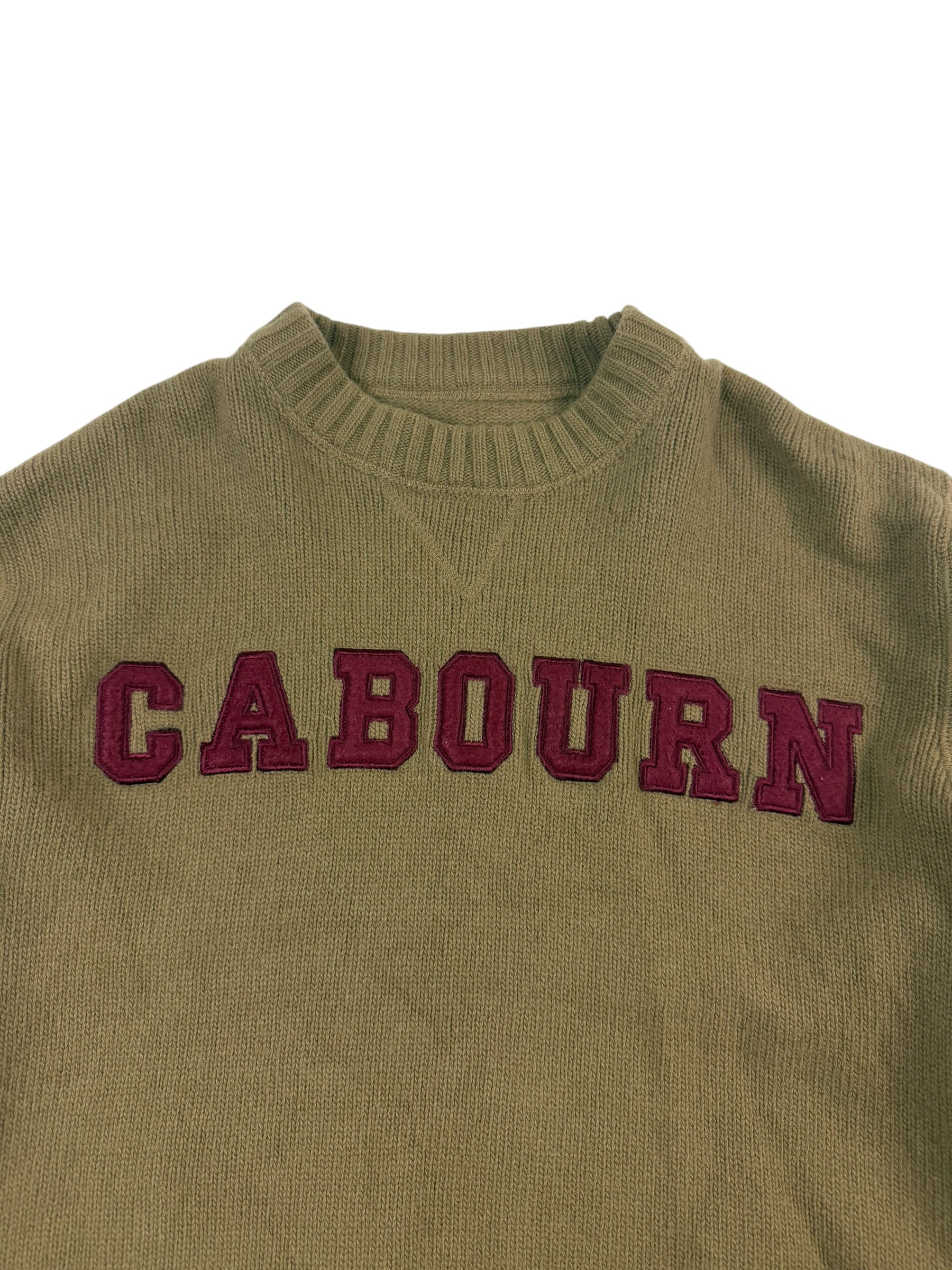 Nigel Cabourn 1990s Spell-Out Wool Sweater