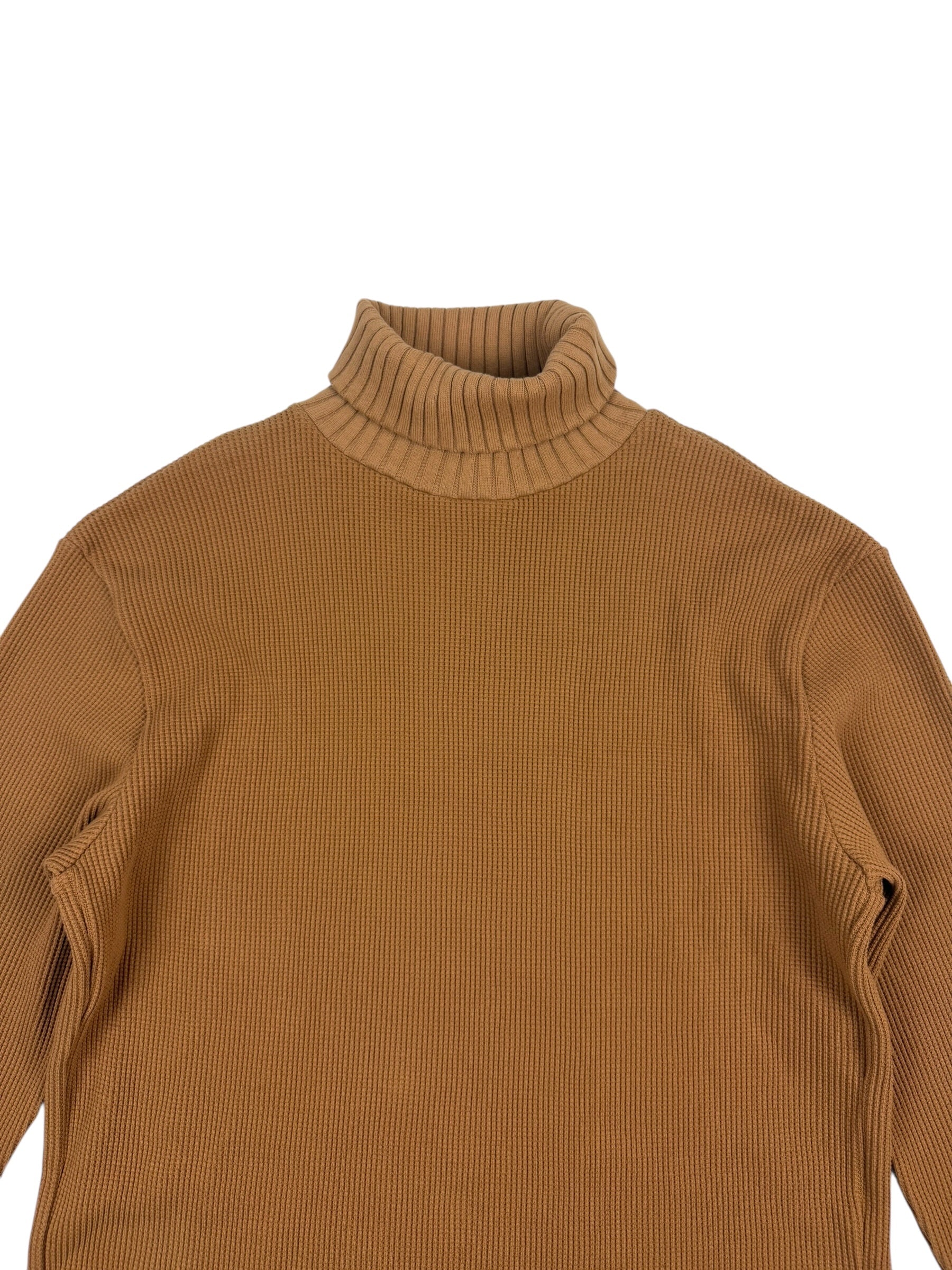Nigel Cabourn Mainline Japan Waffle Roll Neck
