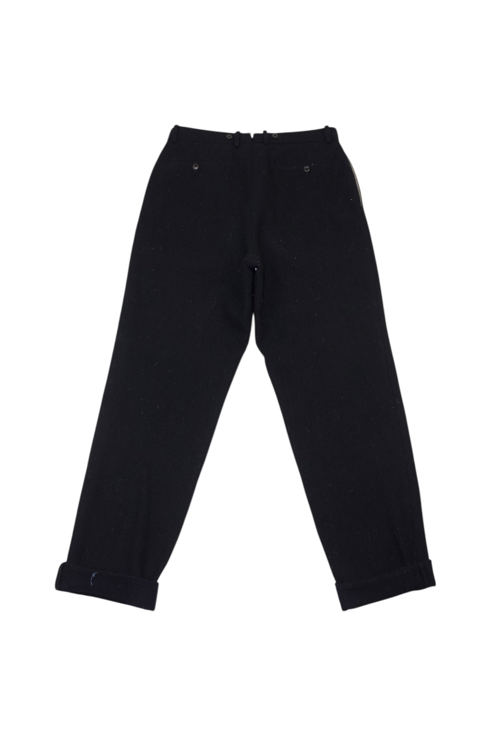 Nigel Cabourn Mainline Wool Pleated Trousers