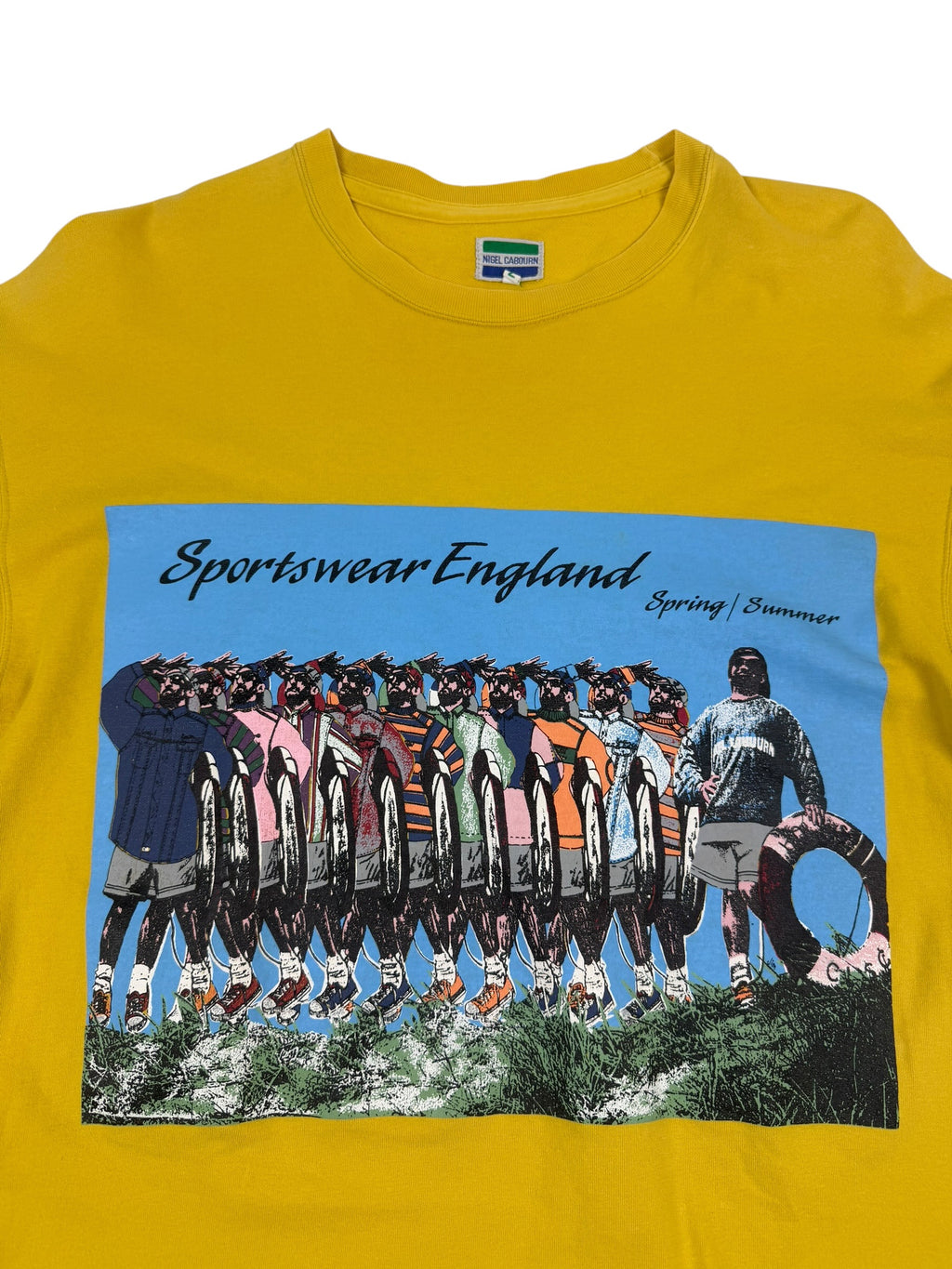 Nigel Cabourn 1990s Gordon Bucket Print T-Shirt