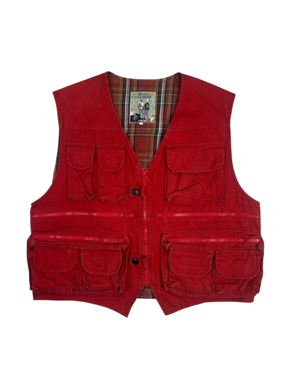 Nigel Cabourn 1980s Multipocket Fishing Vest