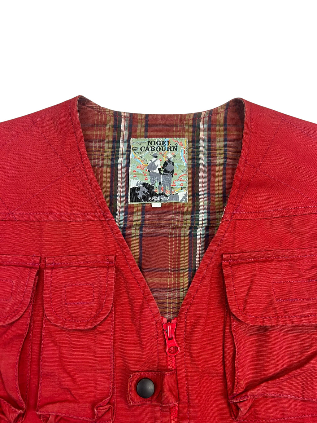 Nigel Cabourn 1980s Multipocket Fishing Vest