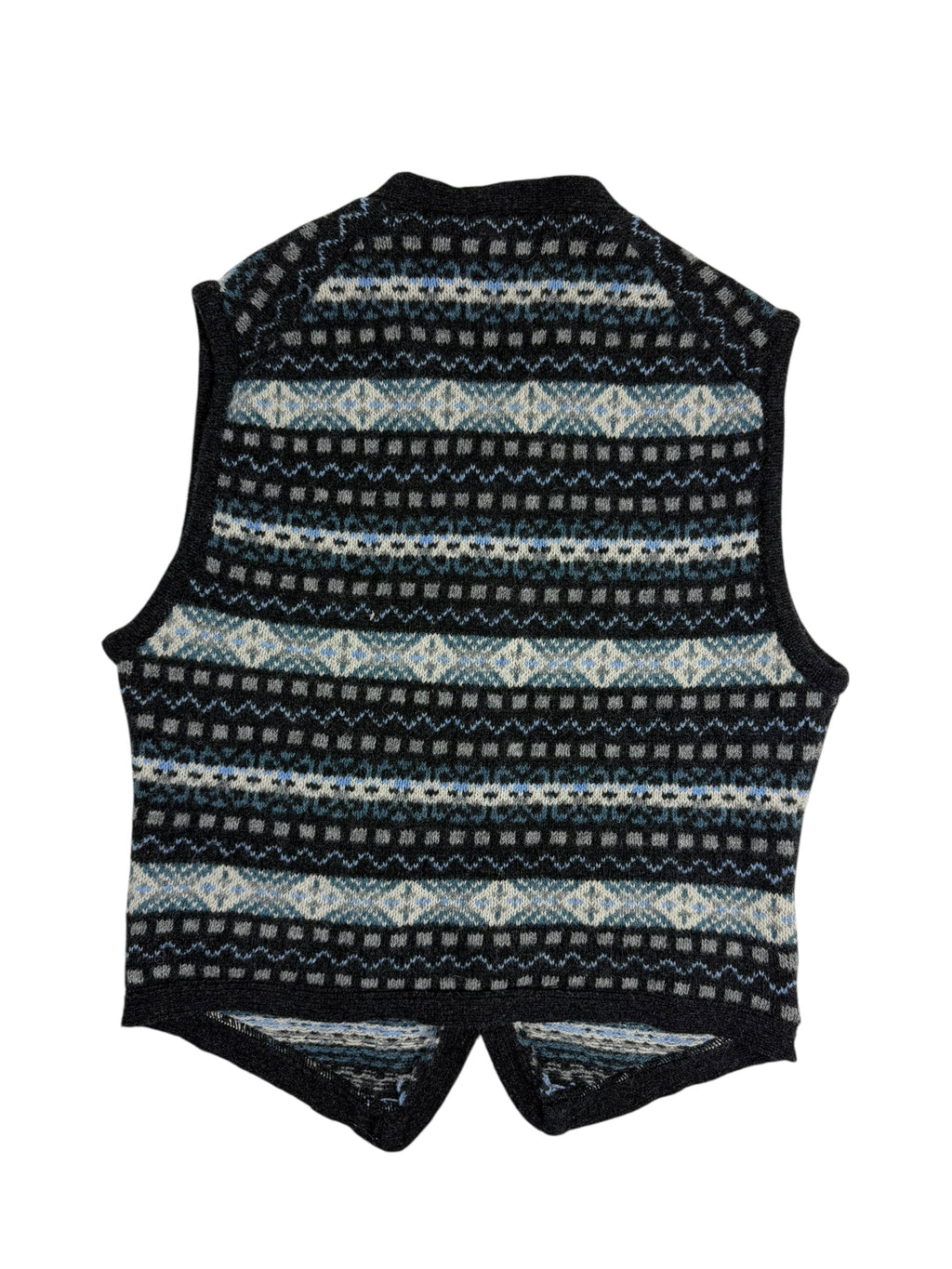Nigel Cabourn Authentic Wool Fairisle Knit Vest