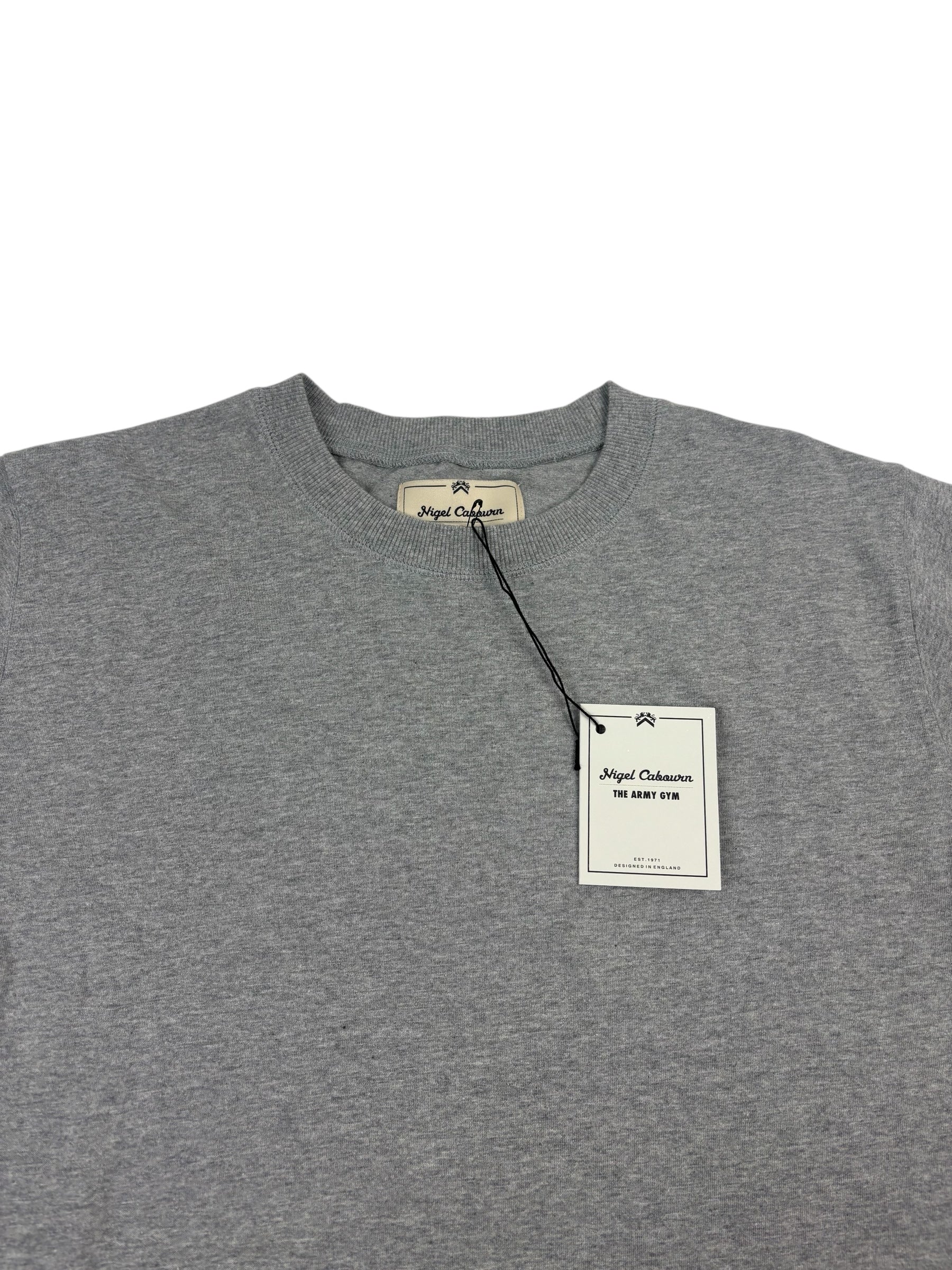 Nigel Cabourn Army Gym Globe Back Print T-Shirt