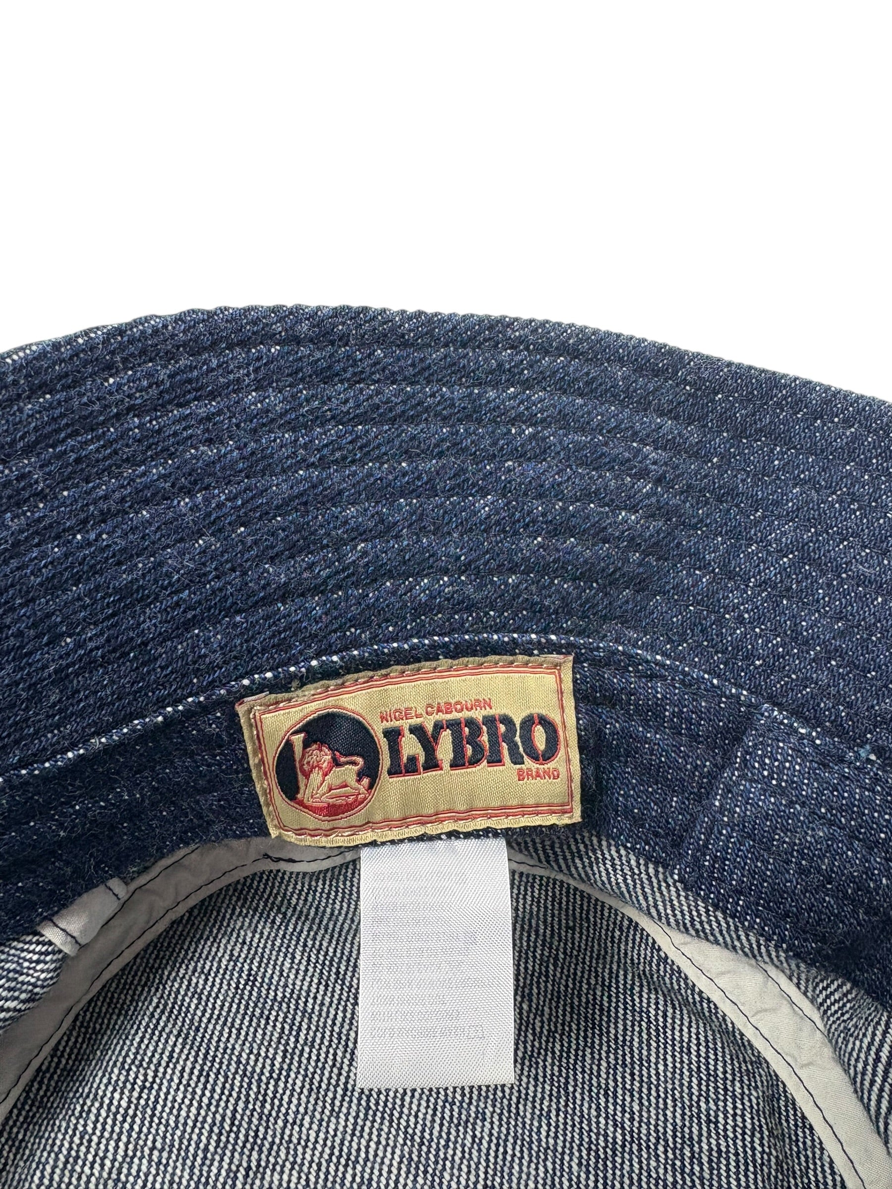 Nigel Cabourn Lybro Denim Bucket Hat
