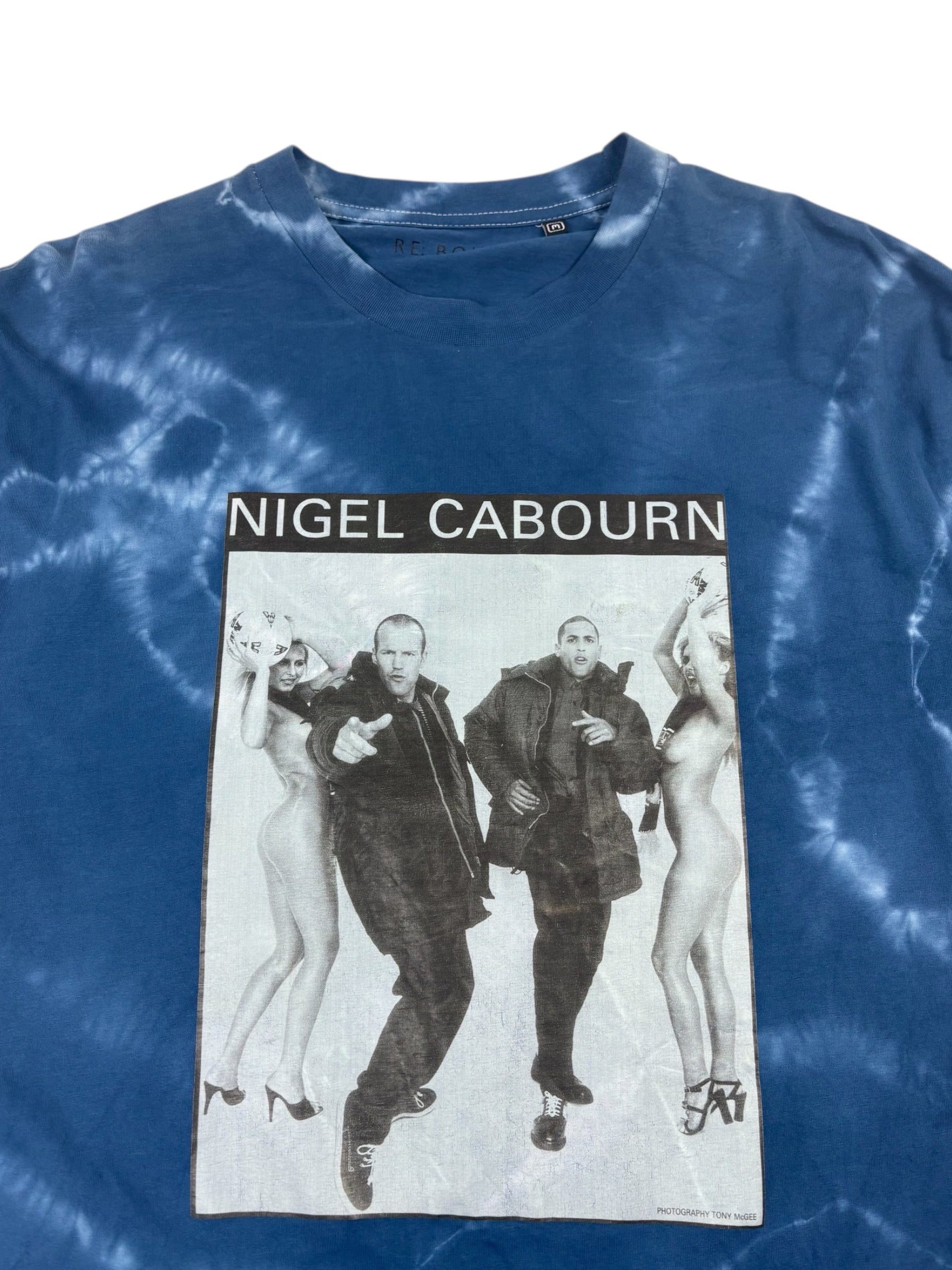Nigel Cabourn RE:BOURN Jason Statham Print T-Shirt
