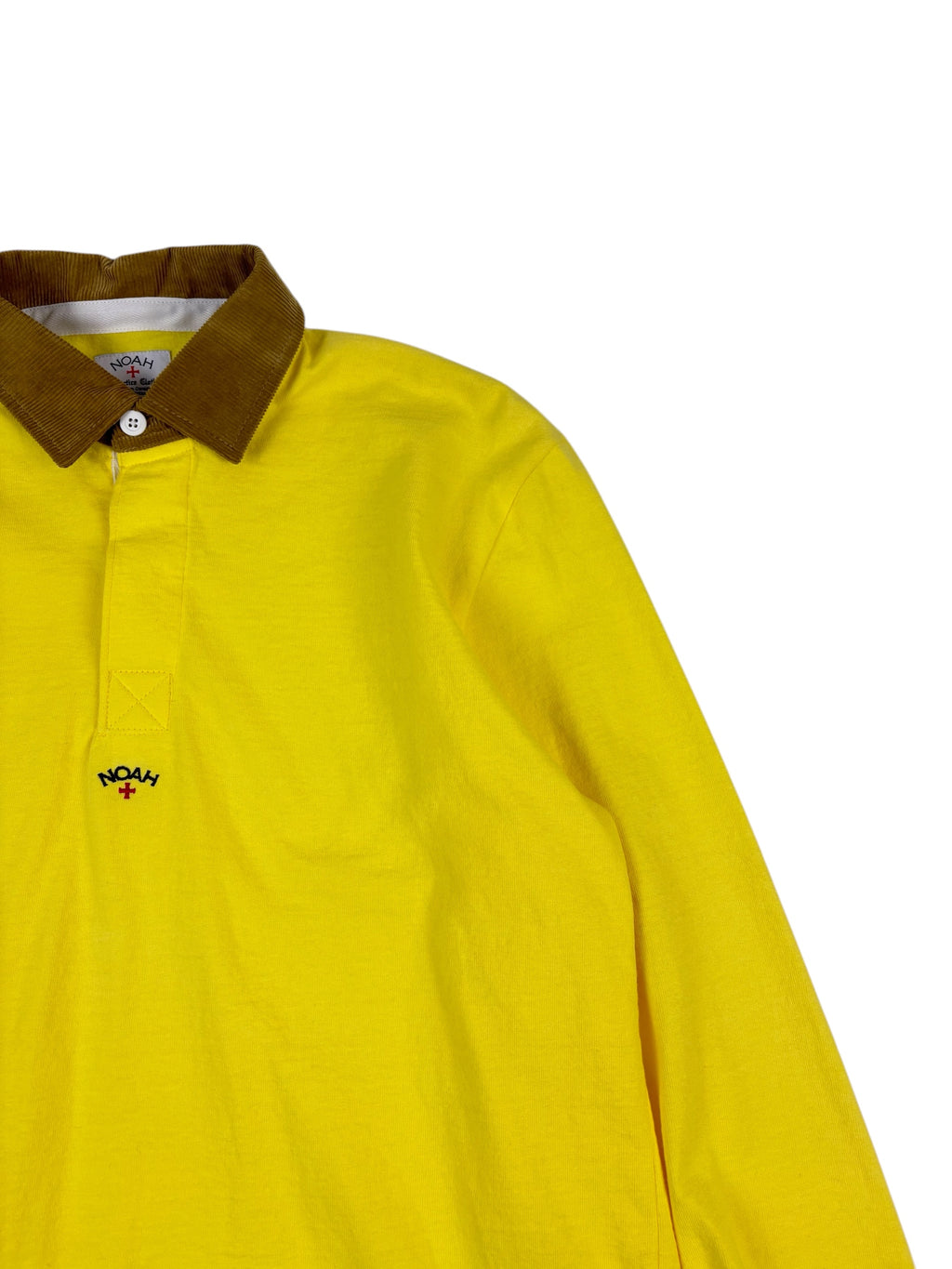 Noah Rugby Corduroy Collar Jersey