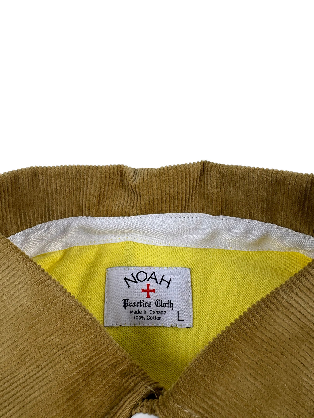 Noah Rugby Corduroy Collar Jersey