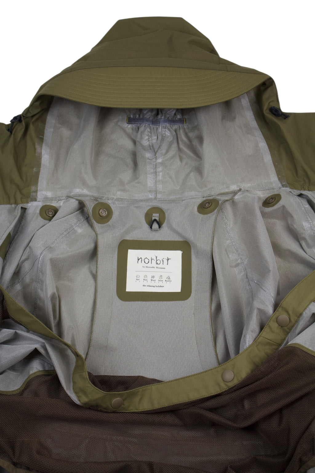 Norbit by Hiroshi Nozawa 3-Layer Rain Jacket