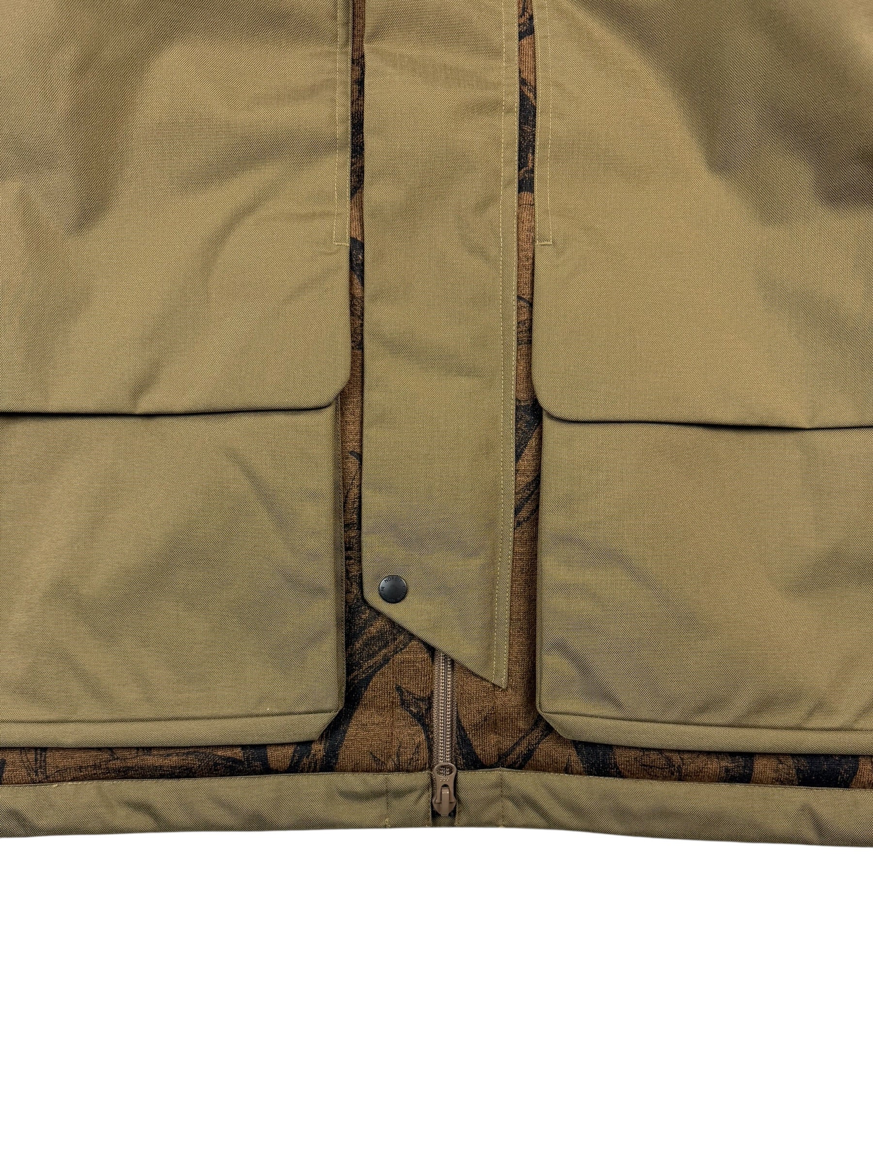 Norbit by Hiroshi Nozawa Horn Tree Wool Print Boa Jacket