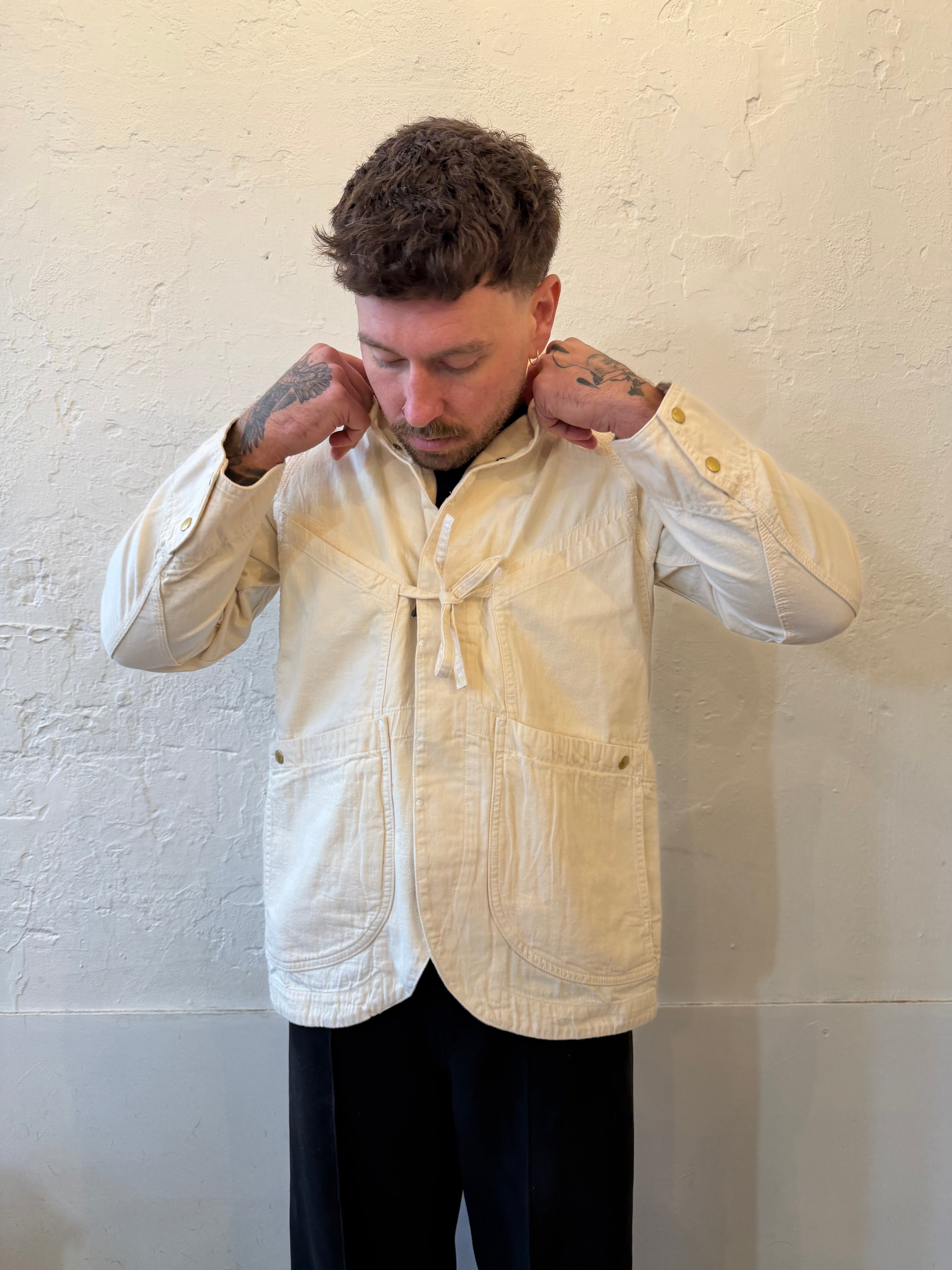 Norbit by Hiroshi Nozawa Light OZ Denim Field Chore Jacket