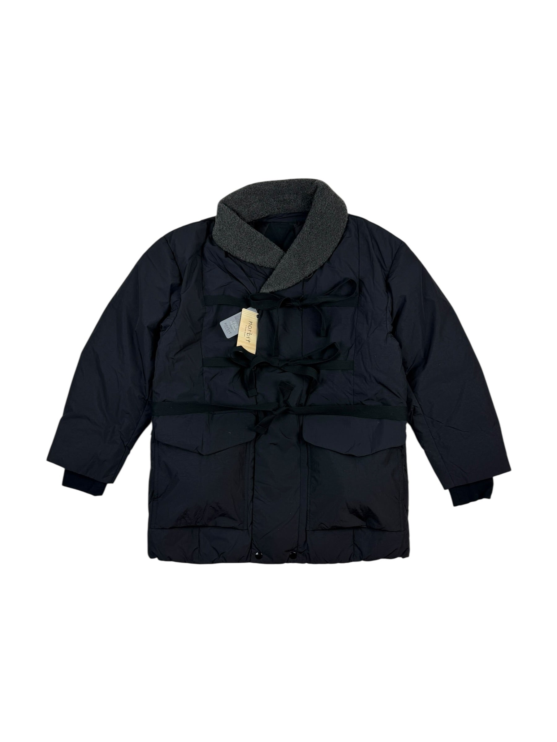 Norbit by Hiroshi Nozawa Shawl Collar Boa Down Jacket