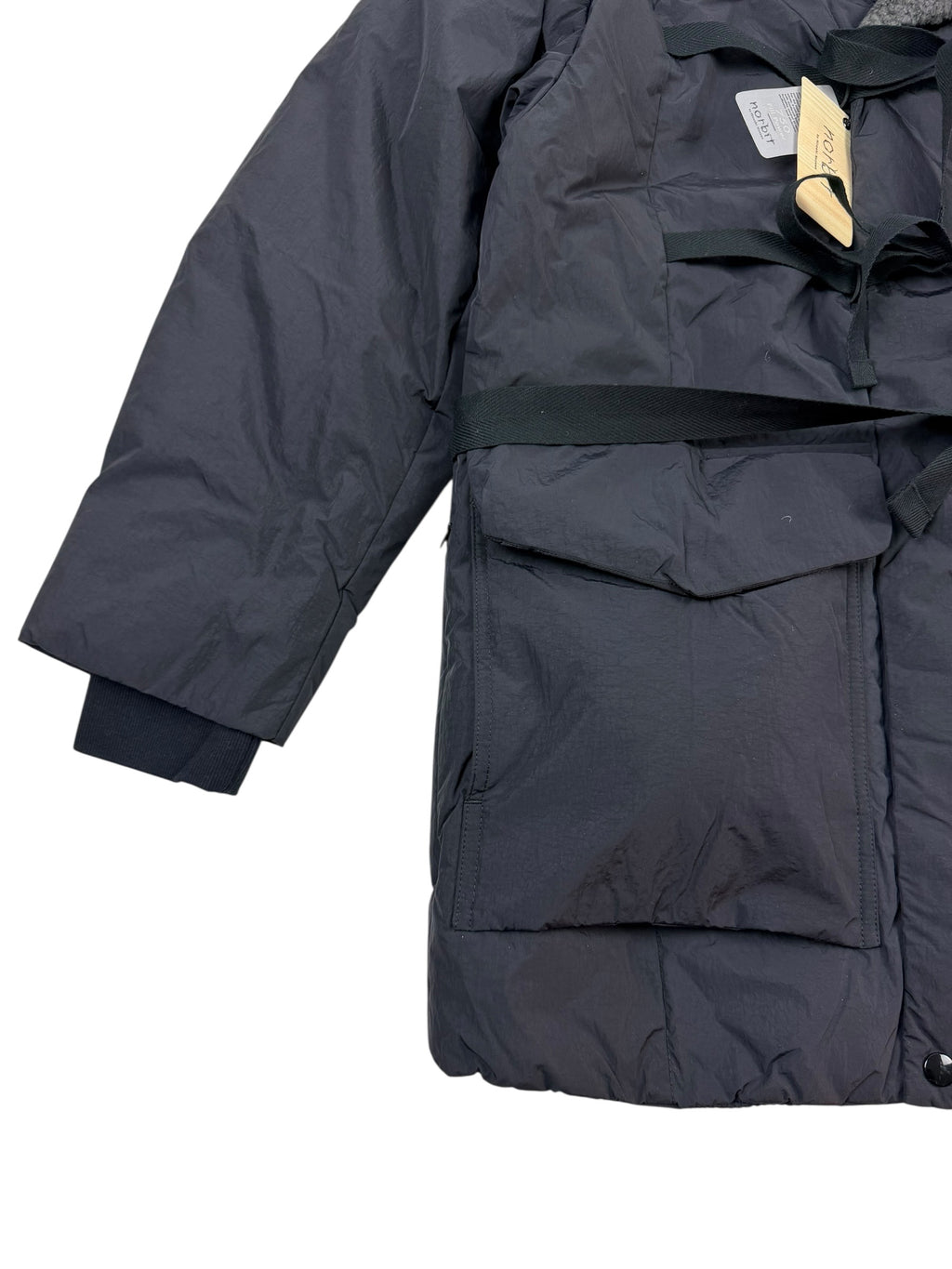 Norbit by Hiroshi Nozawa Shawl Collar Boa Down Jacket