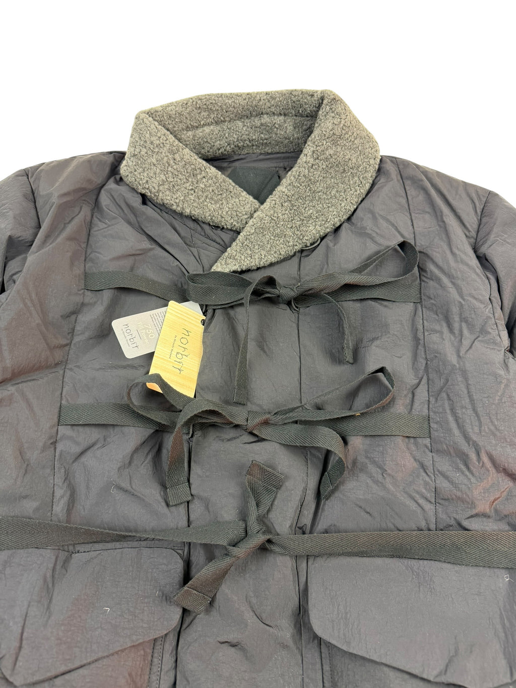 Norbit by Hiroshi Nozawa Shawl Collar Boa Down Jacket