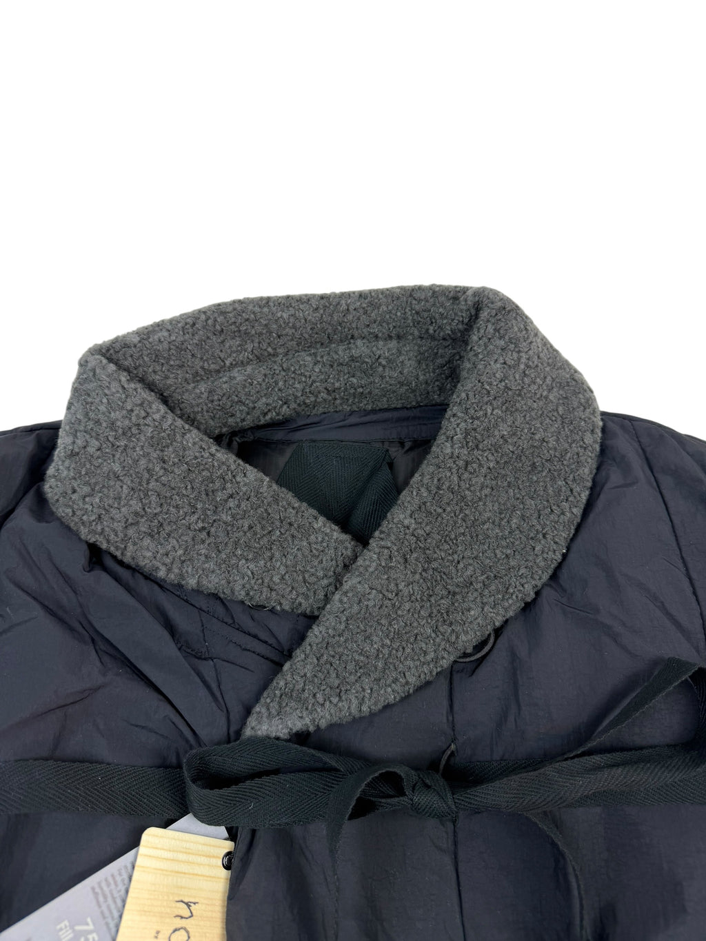 Norbit by Hiroshi Nozawa Shawl Collar Boa Down Jacket