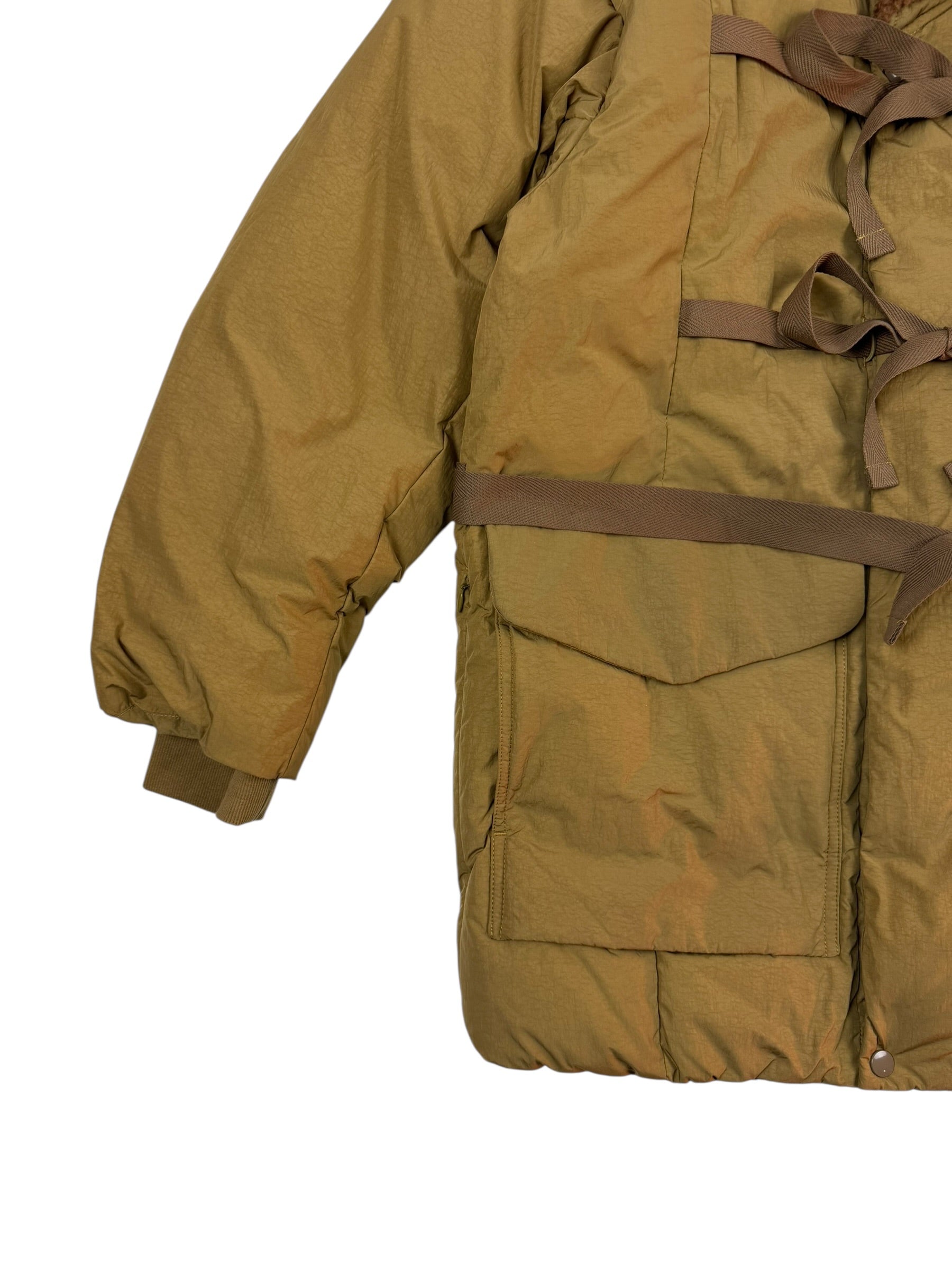 Norbit by Hiroshi Nozawa Shawl Collar Boa Down Jacket