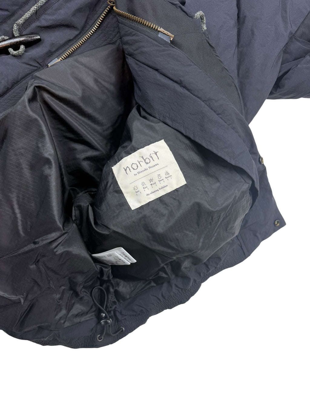 Norbit by Hiroshi Nozawa Toggle Graduation Quilt Down Coat