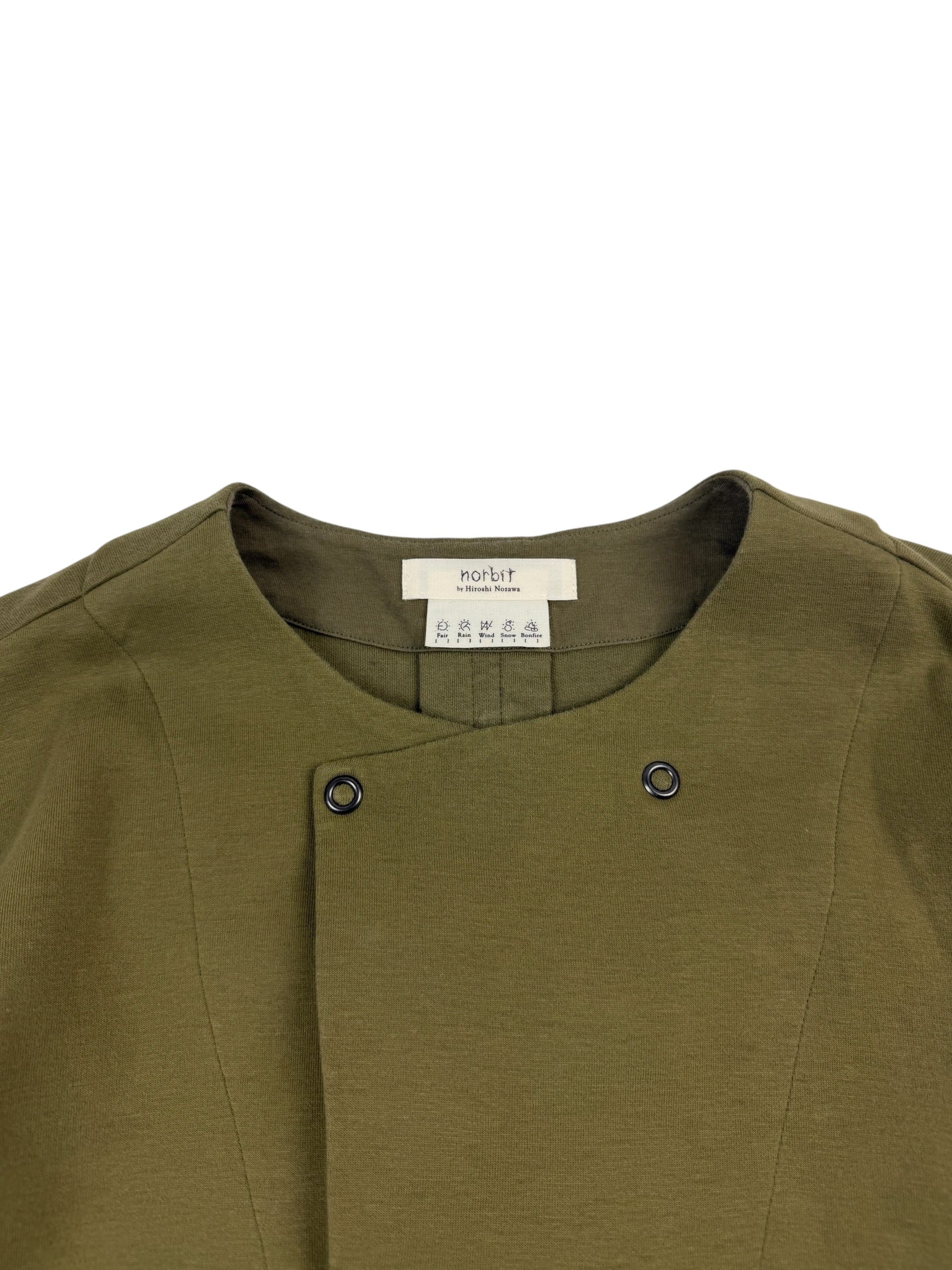 Norbit by Hiroshi Nozawa Ring Snap Cardigan