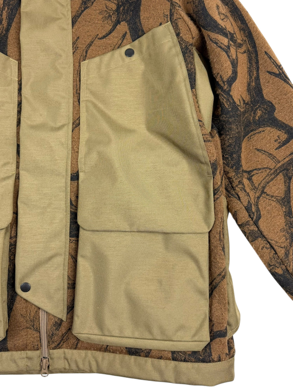 Norbit by Hiroshi Nozawa Horn Tree Wool Boa Fleece Jacket