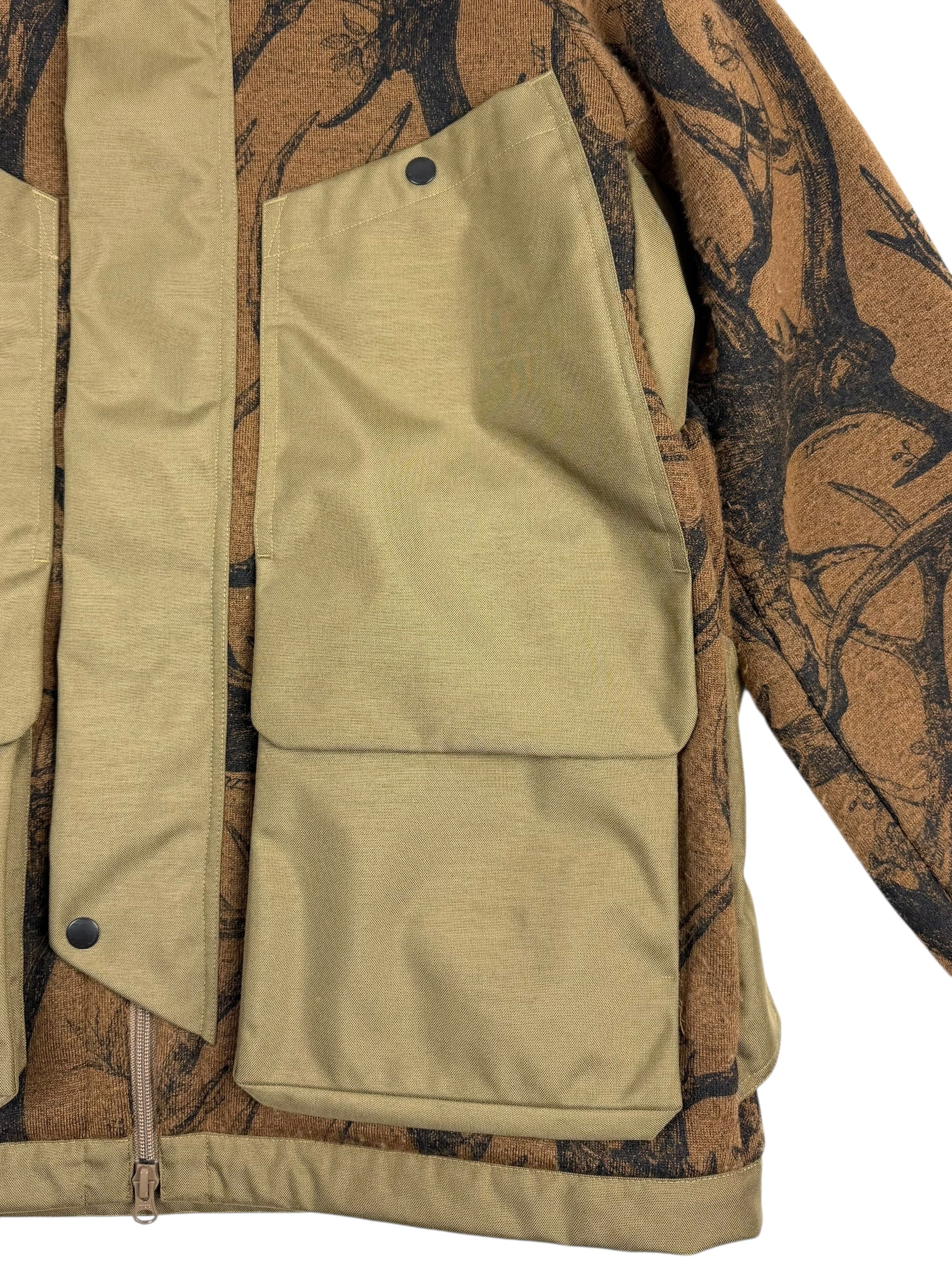 Norbit by Hiroshi Nozawa Horn Tree Wool Boa Fleece Jacket