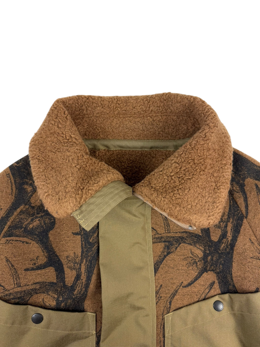 Norbit by Hiroshi Nozawa Horn Tree Wool Boa Fleece Jacket