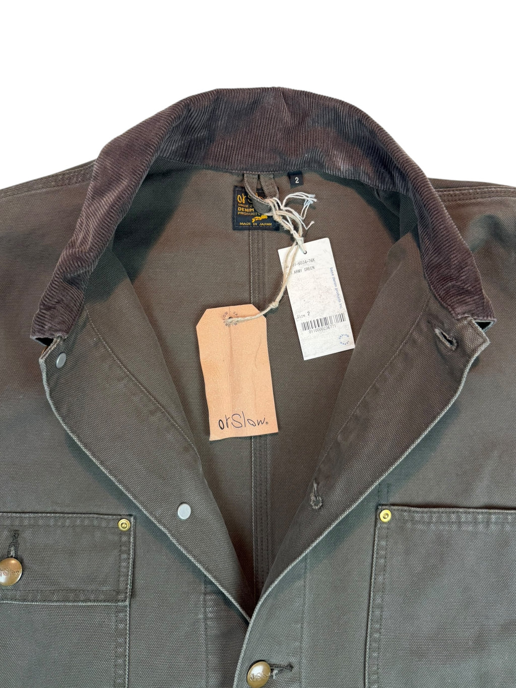OrSlow Coveralls Chore Jacket