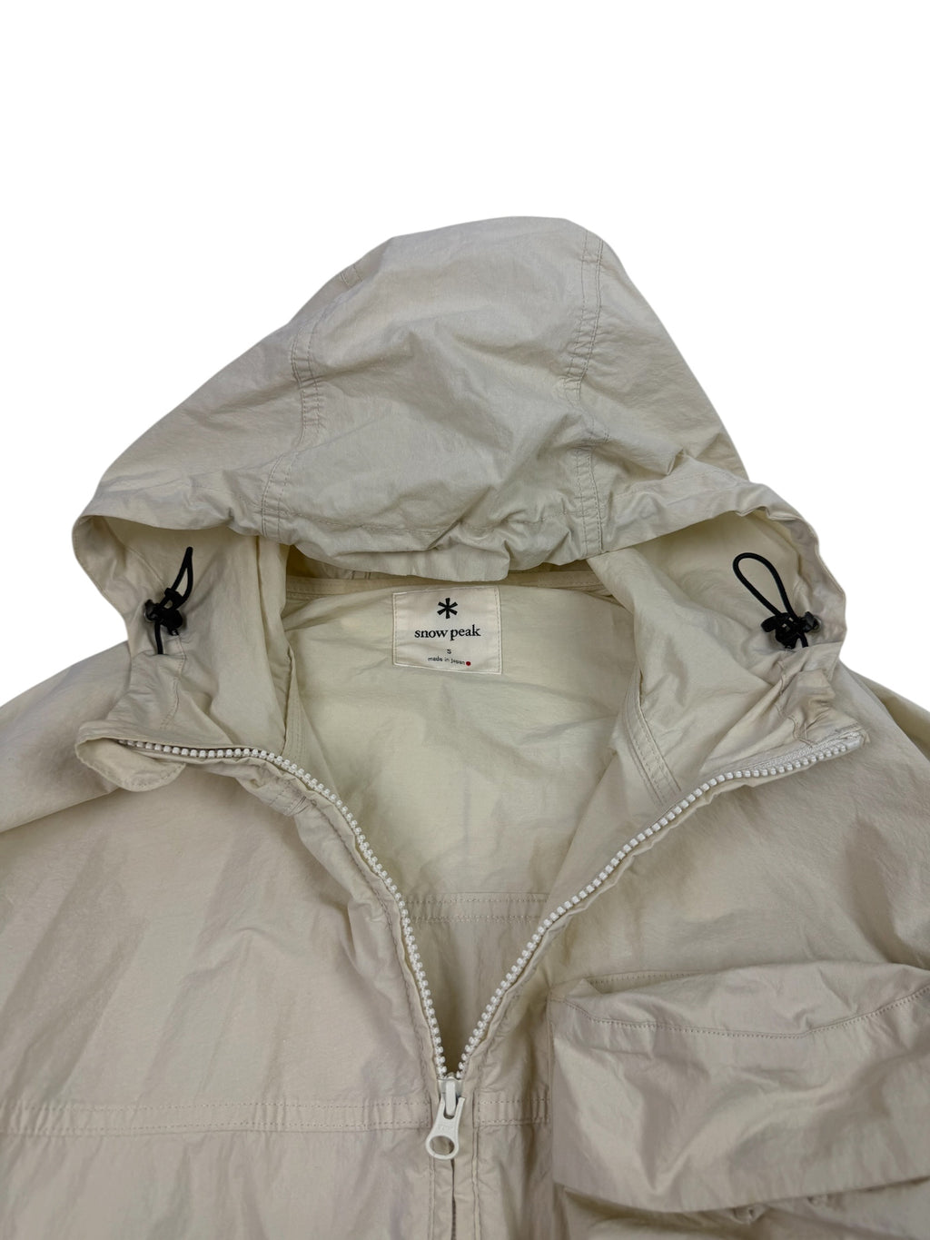 Snow Peak Ivory C/N Parka