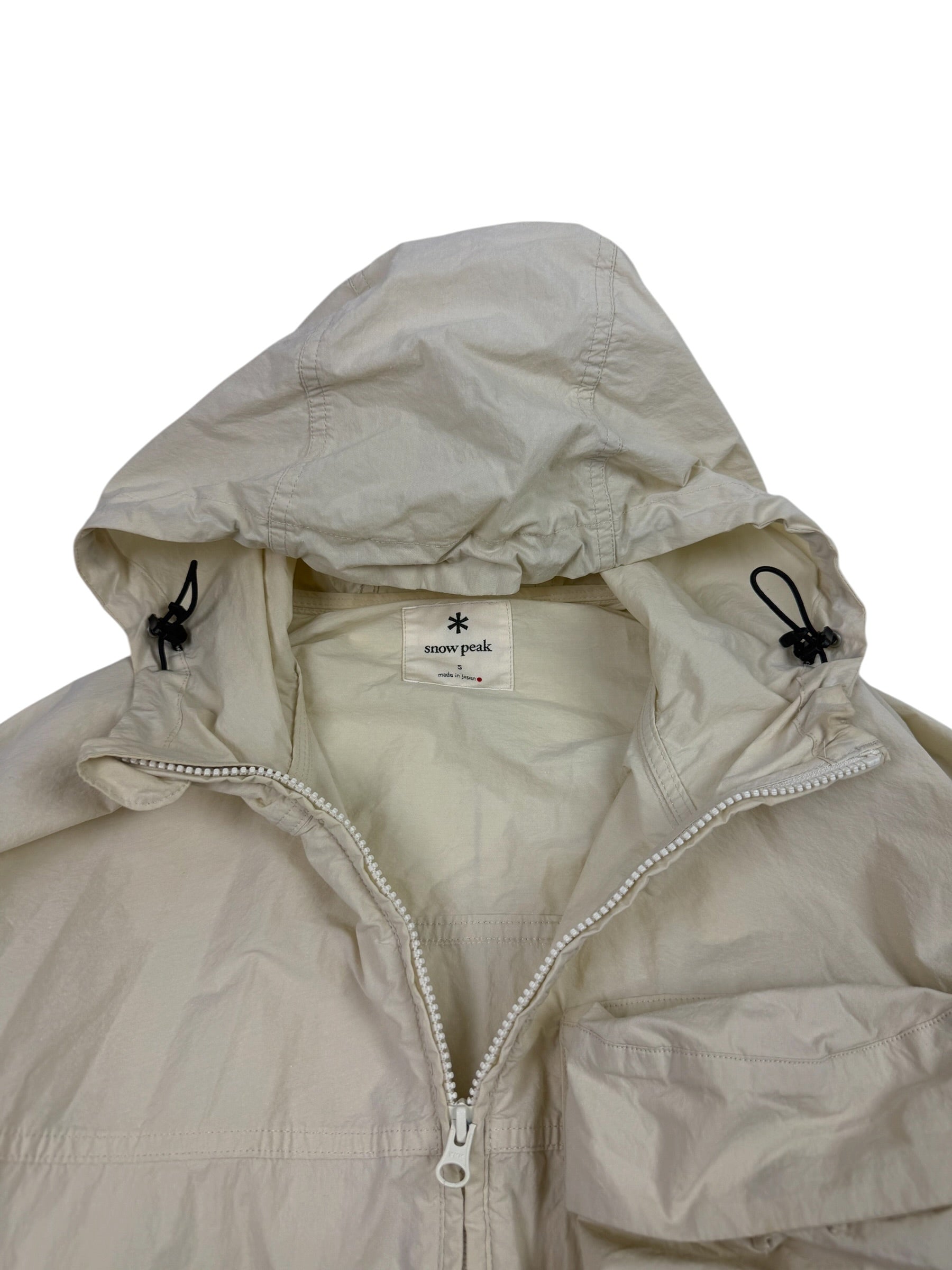 Snow Peak Ivory C/N Parka