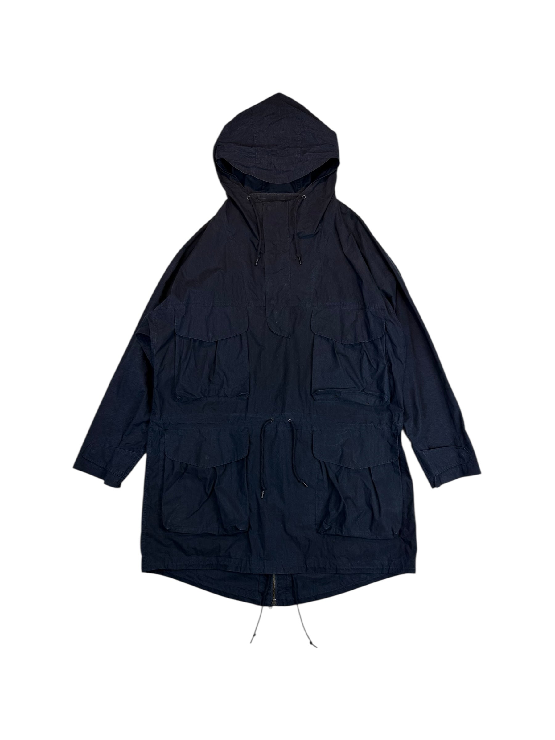 Snow Peak C/N Long Indigo Parka