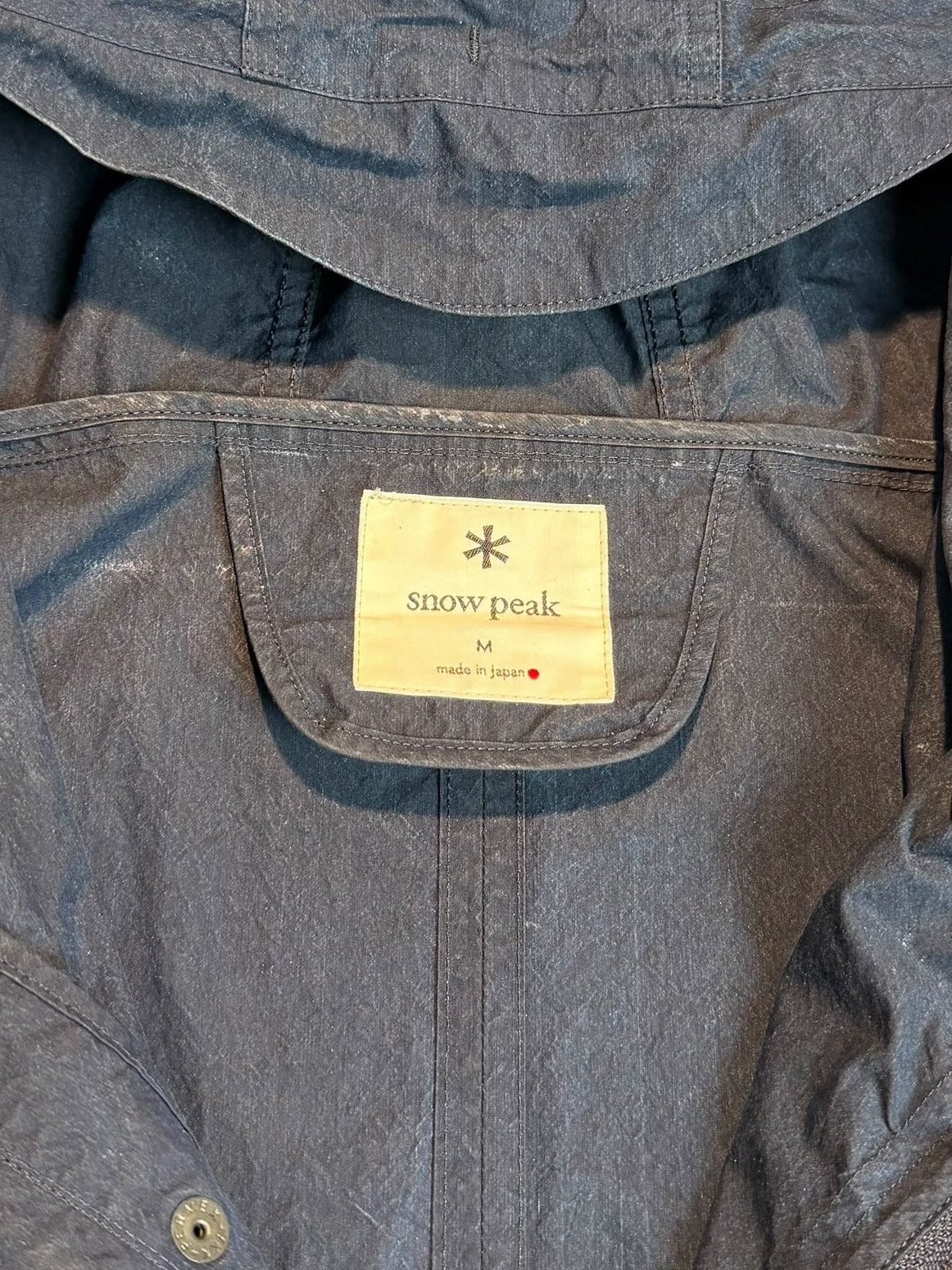 Snow Peak C/N Long Indigo Parka