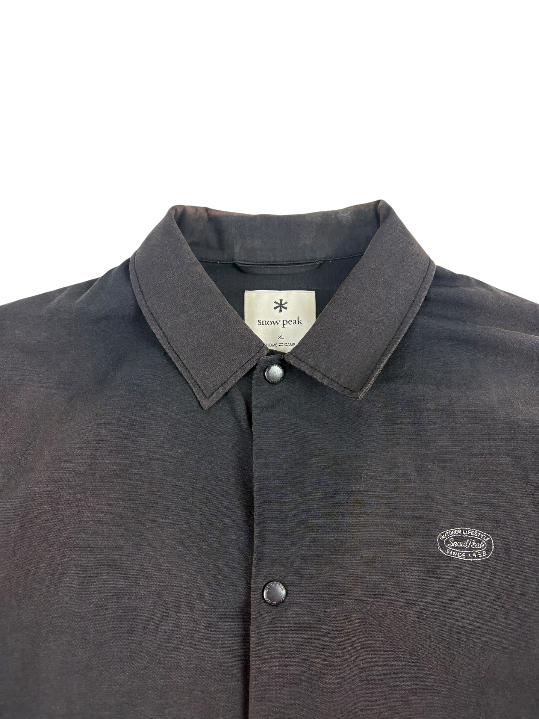 Snow Peak Light Mountain Cloth Coach Jacket